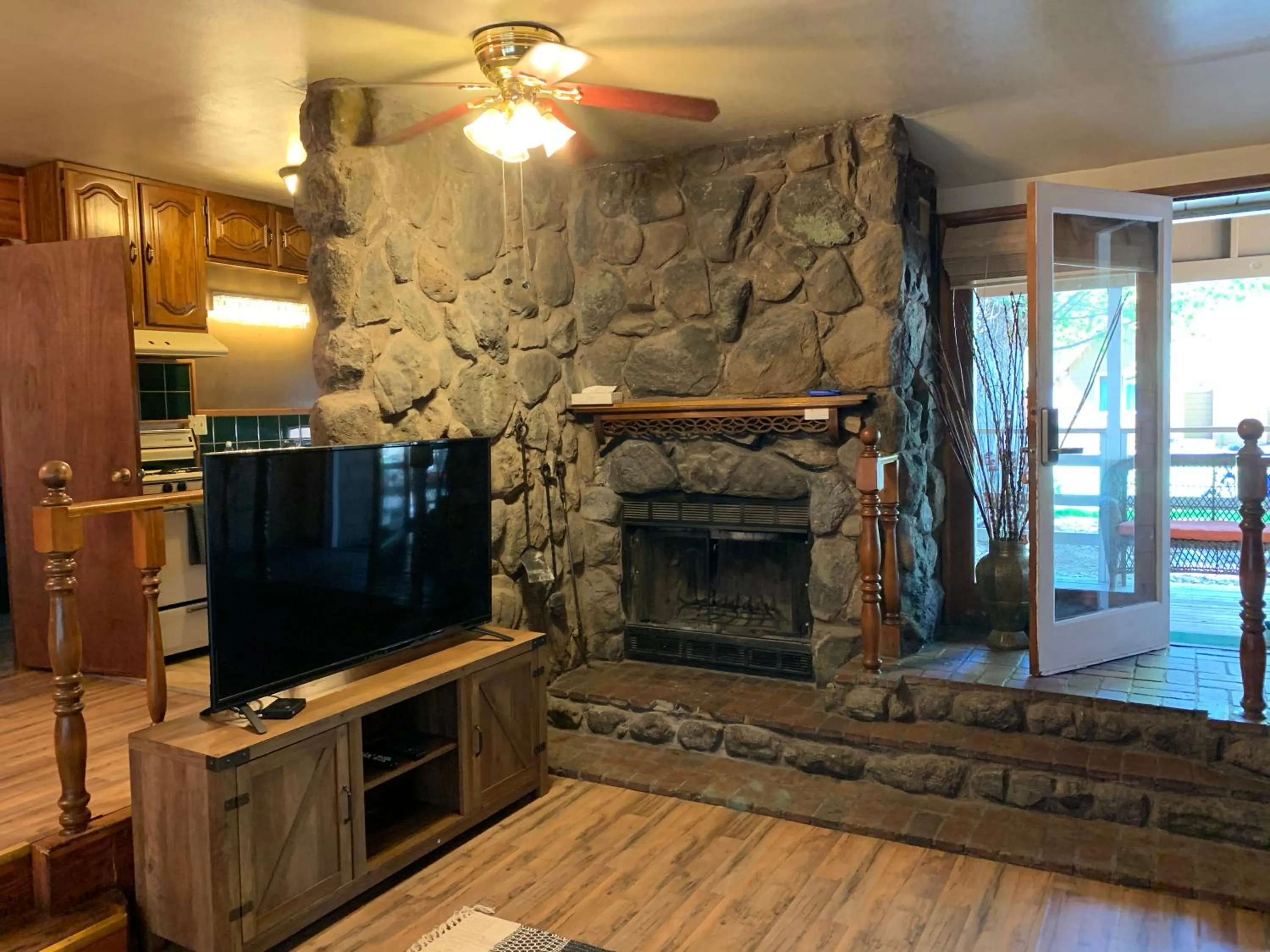 Living room in Grey Squirrel Resort