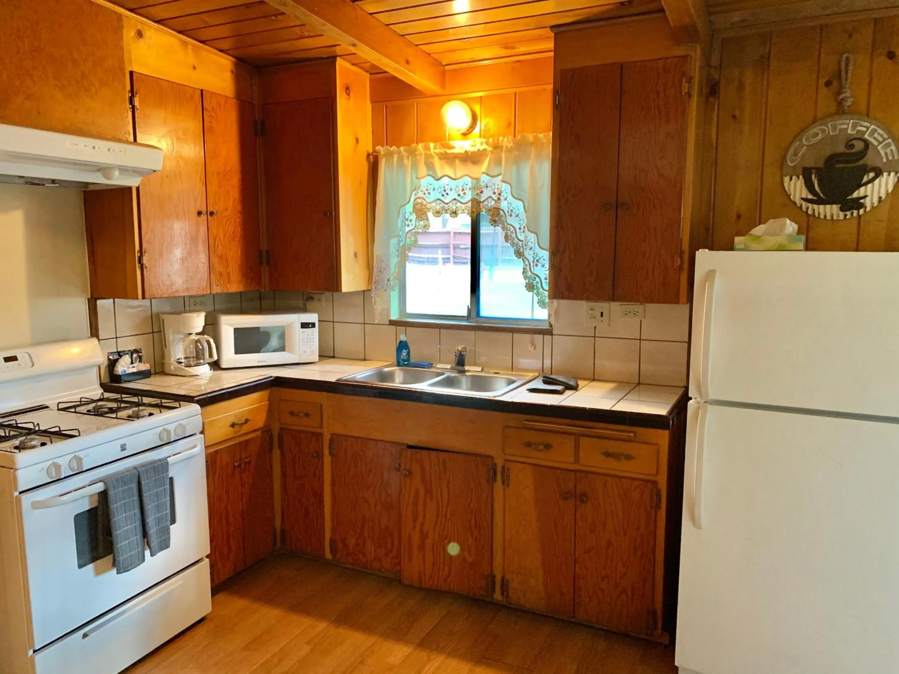 Kitchen or kitchenette in Grey Squirrel Resort