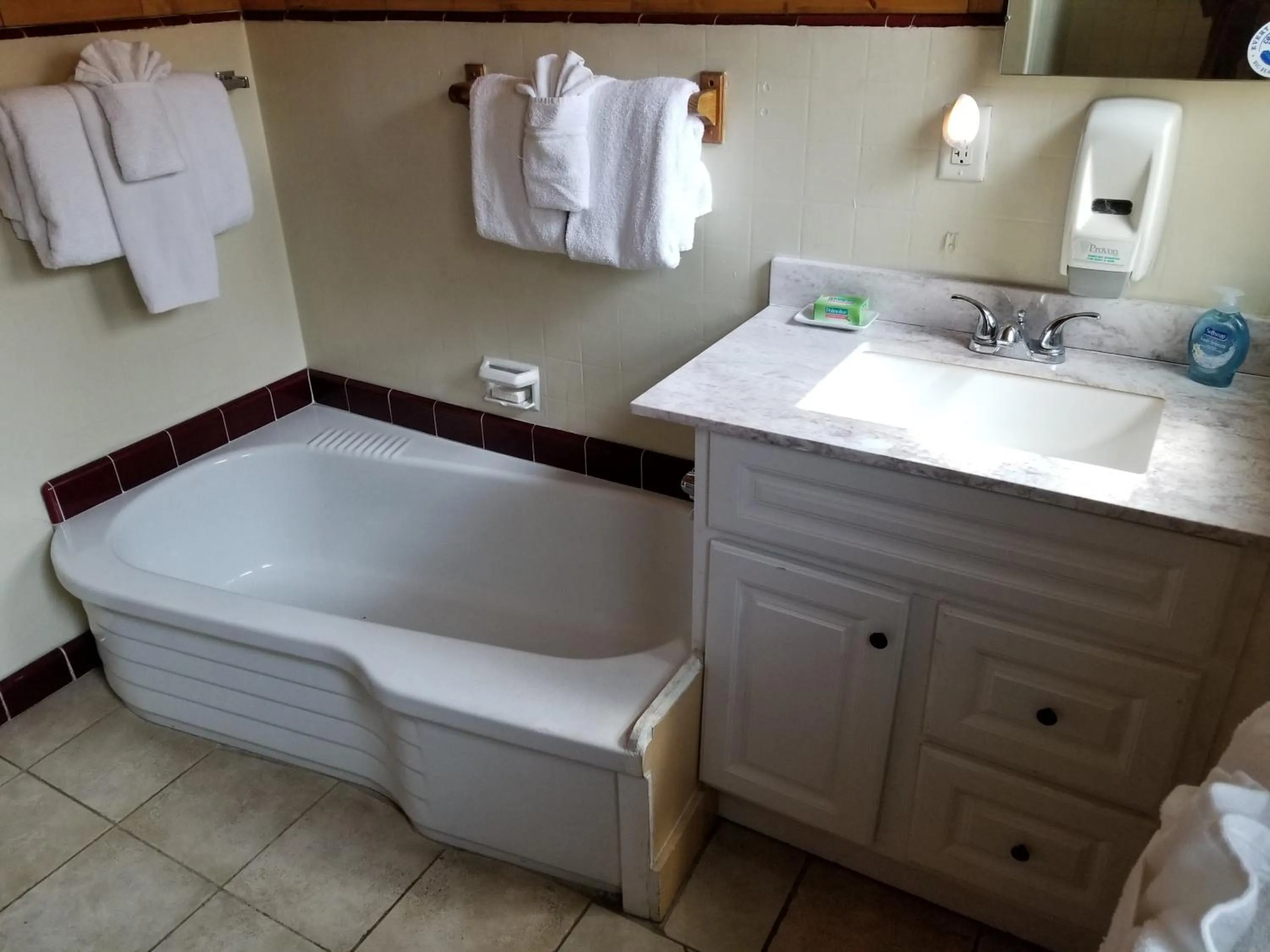 Bathroom in Grey Squirrel Resort