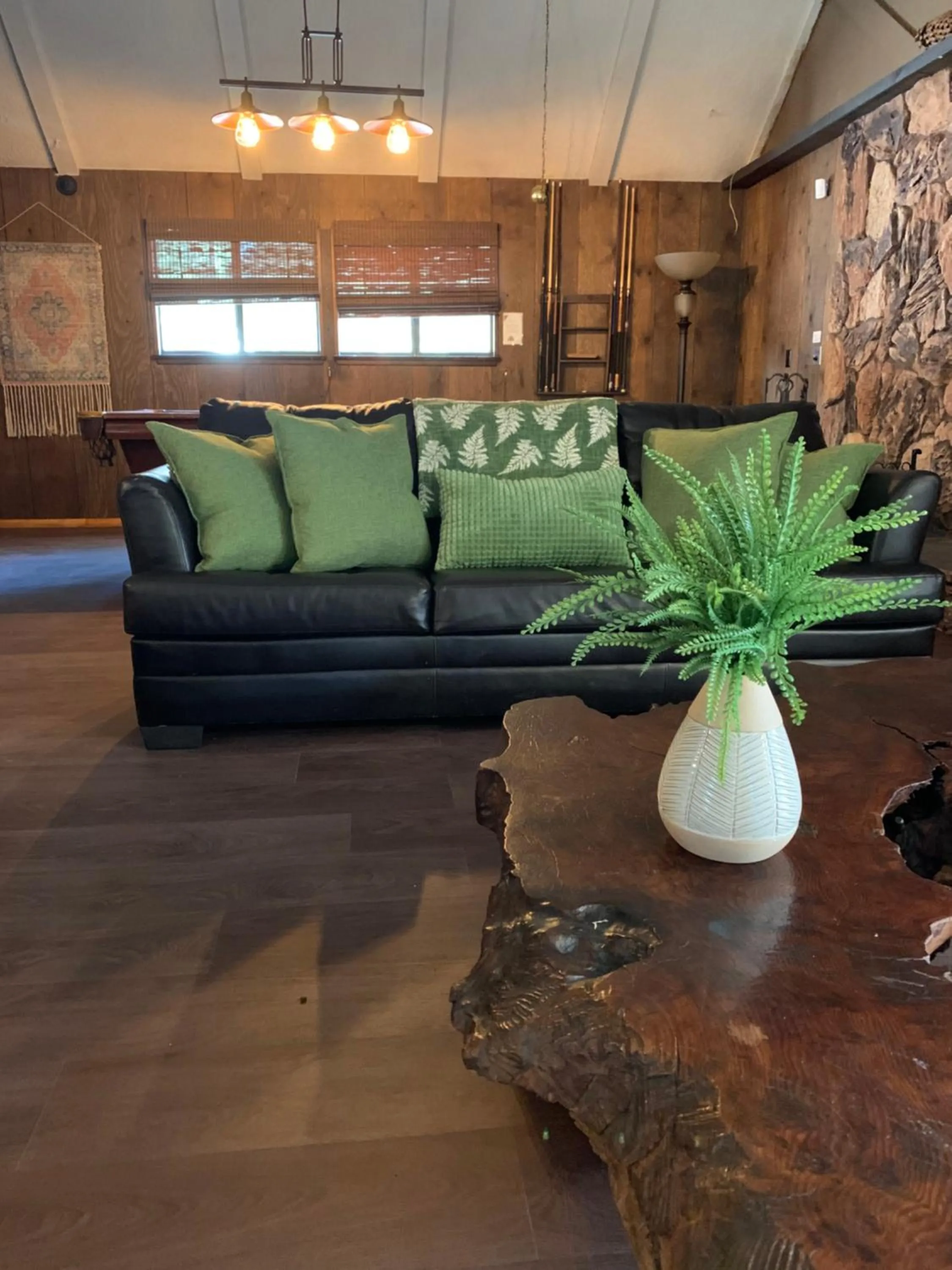 Living room in Grey Squirrel Resort