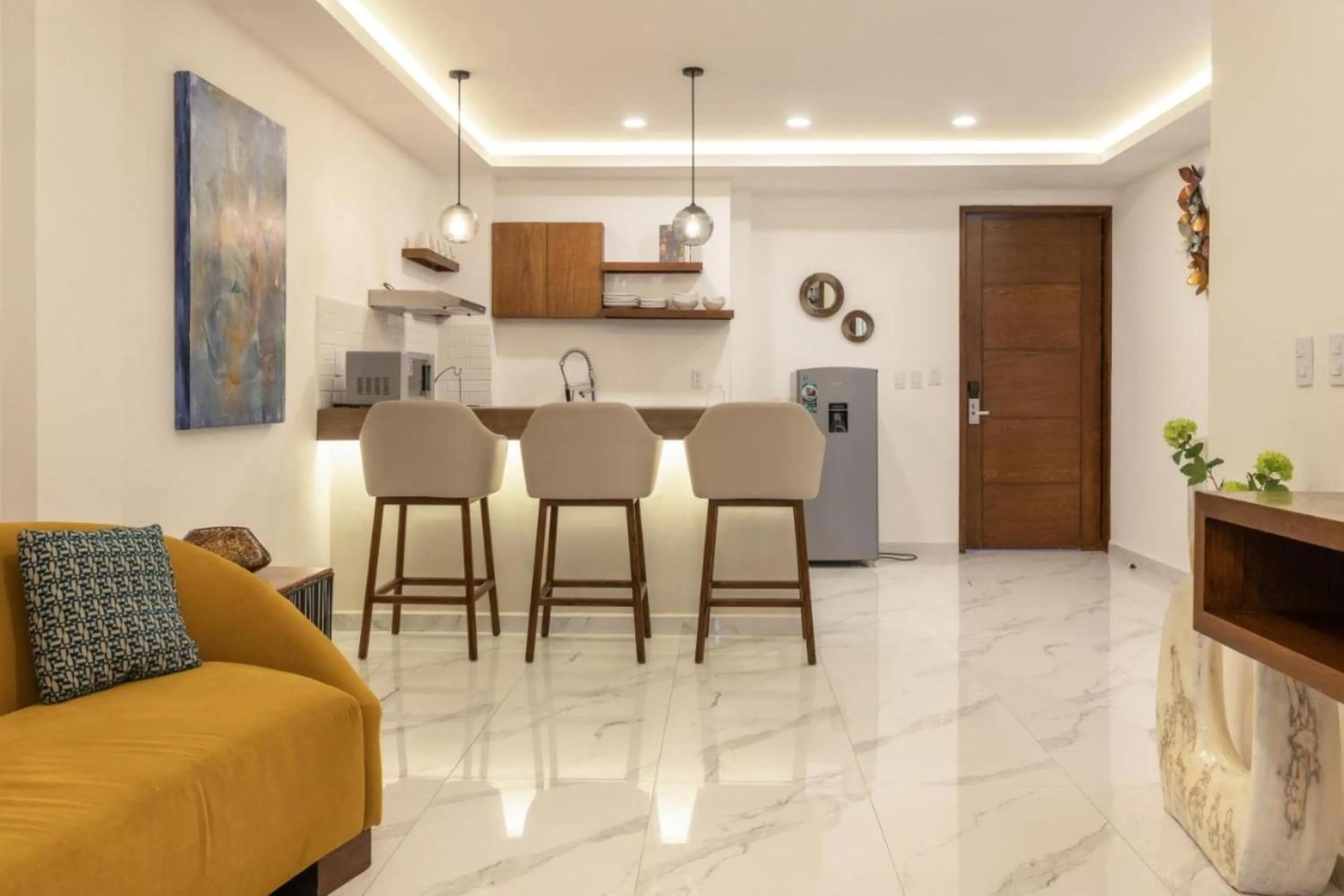 Seating area in Marvic Hotel Boutique