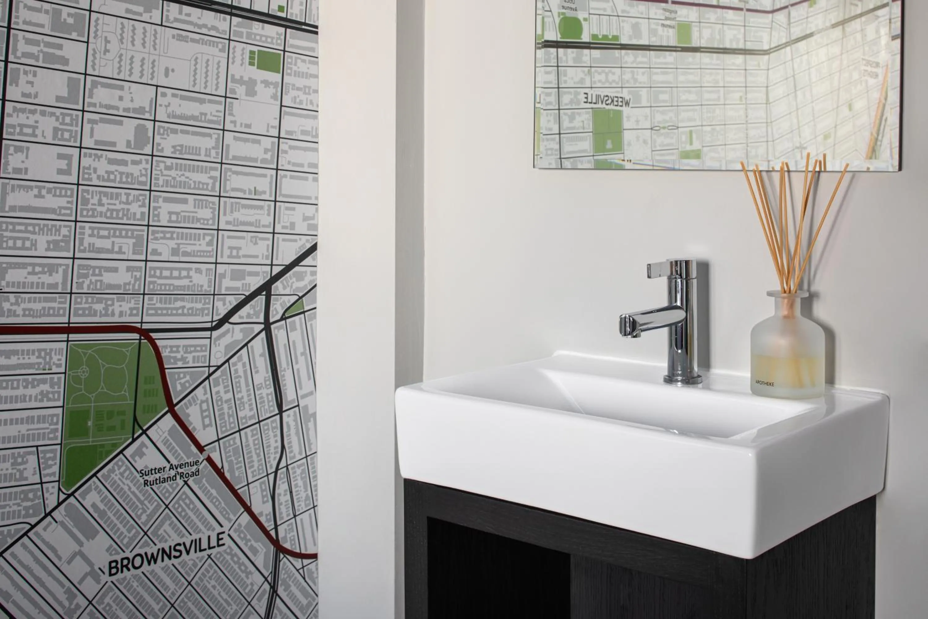 Bathroom in The Baltic Hotel