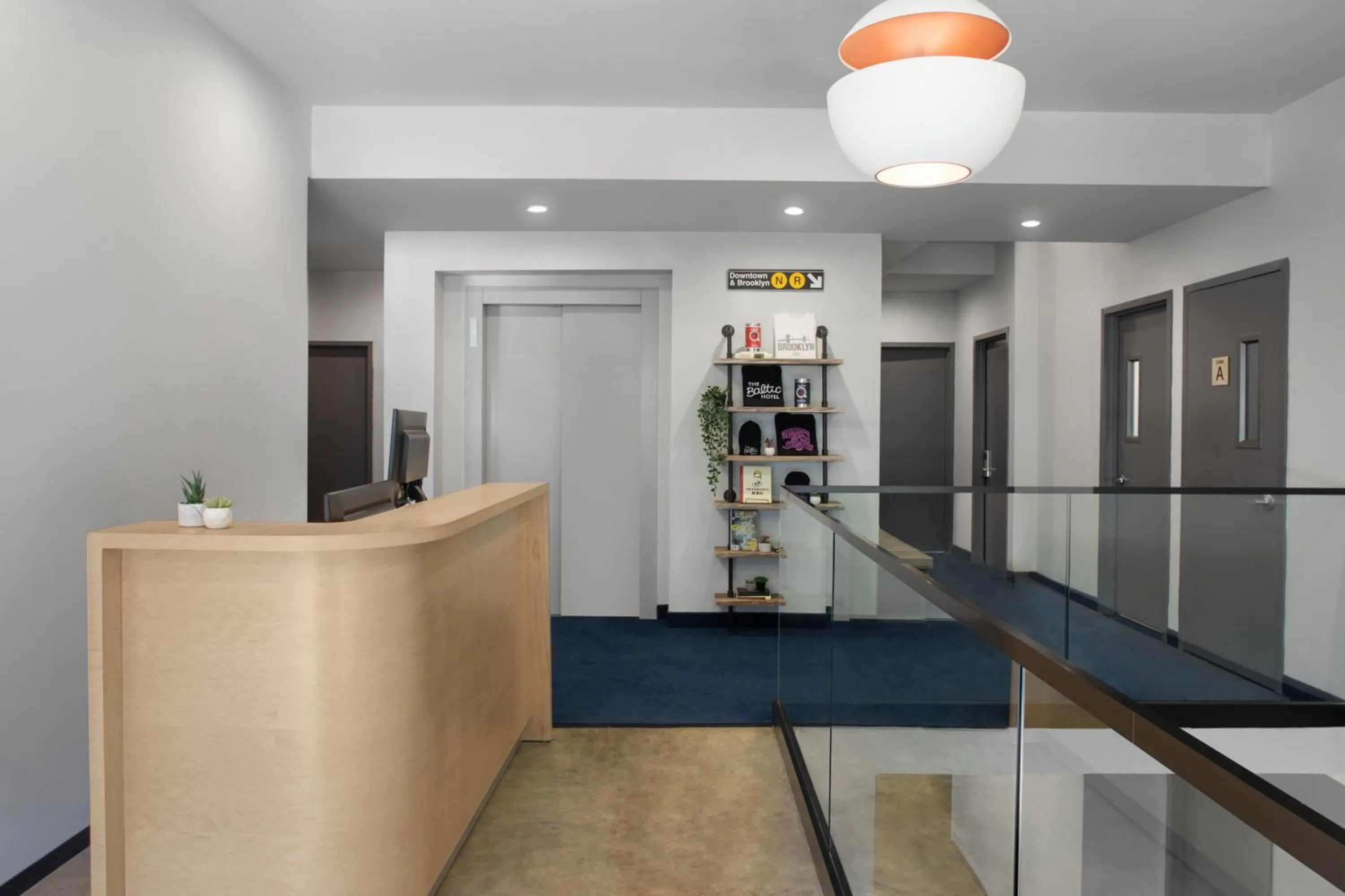 Lobby or reception in The Baltic Hotel