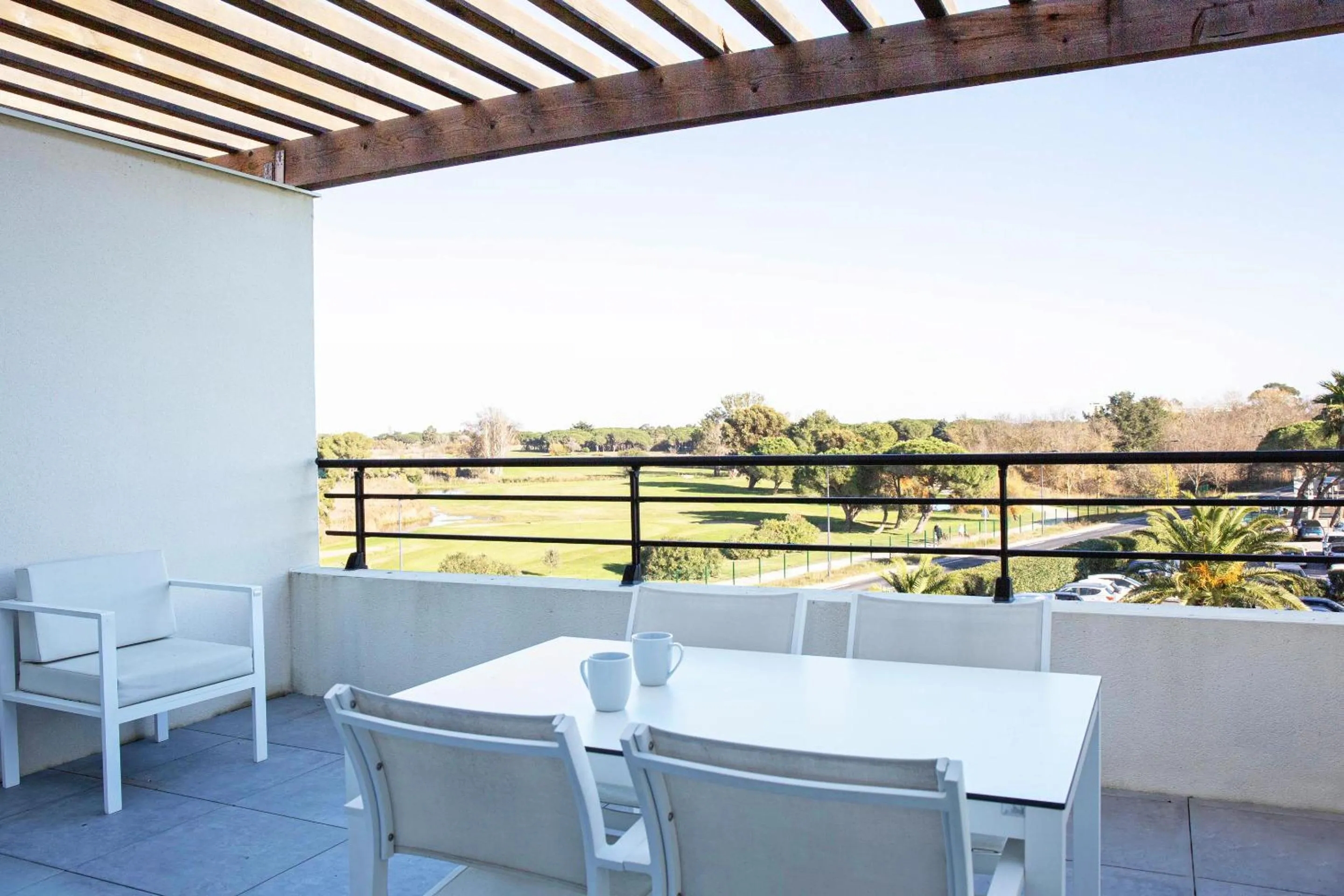 Patio in Résidence Pierre & Vacances Premium Horizon Golf