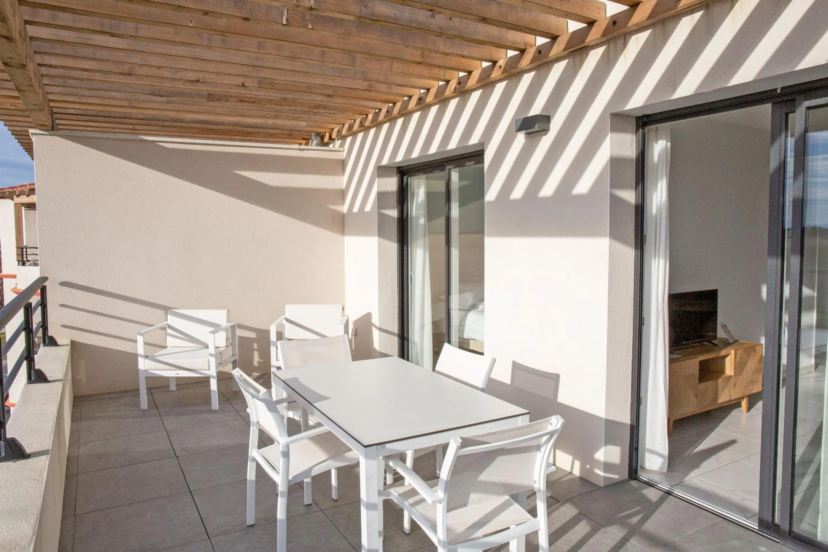 Patio in Résidence Pierre & Vacances Premium Horizon Golf