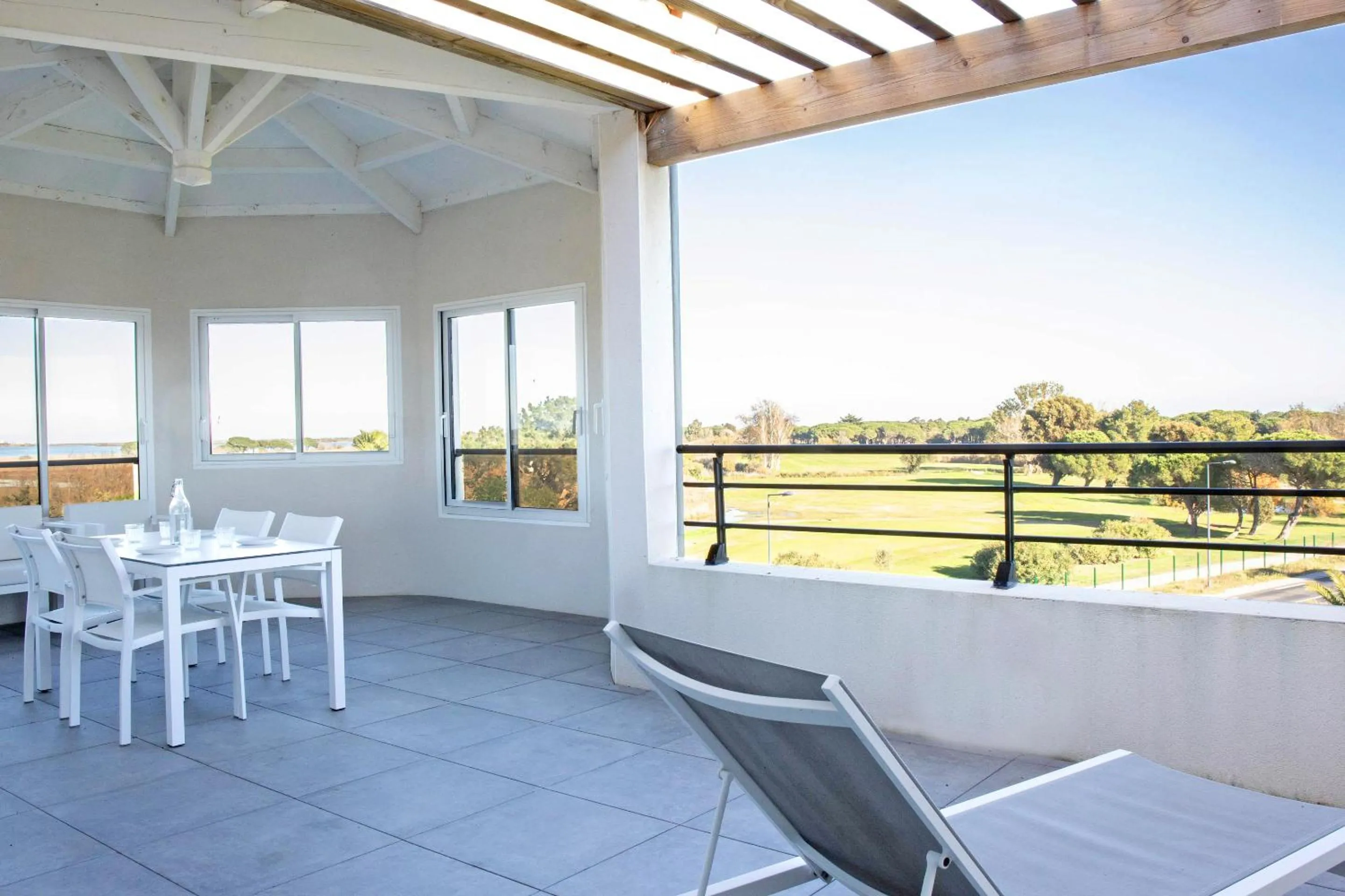 Patio in Résidence Pierre & Vacances Premium Horizon Golf