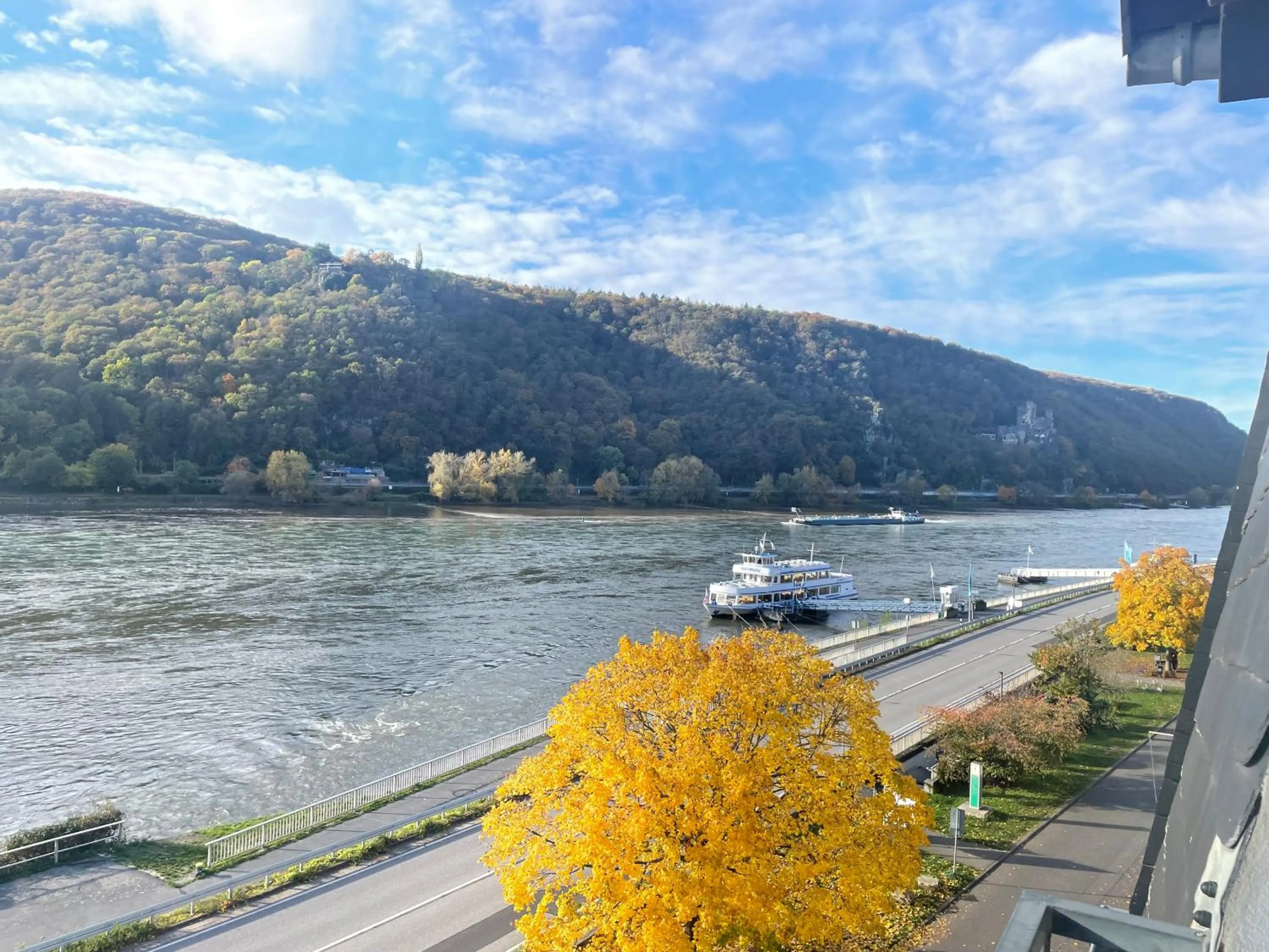 Landmark view in Rheinhotel Lamm