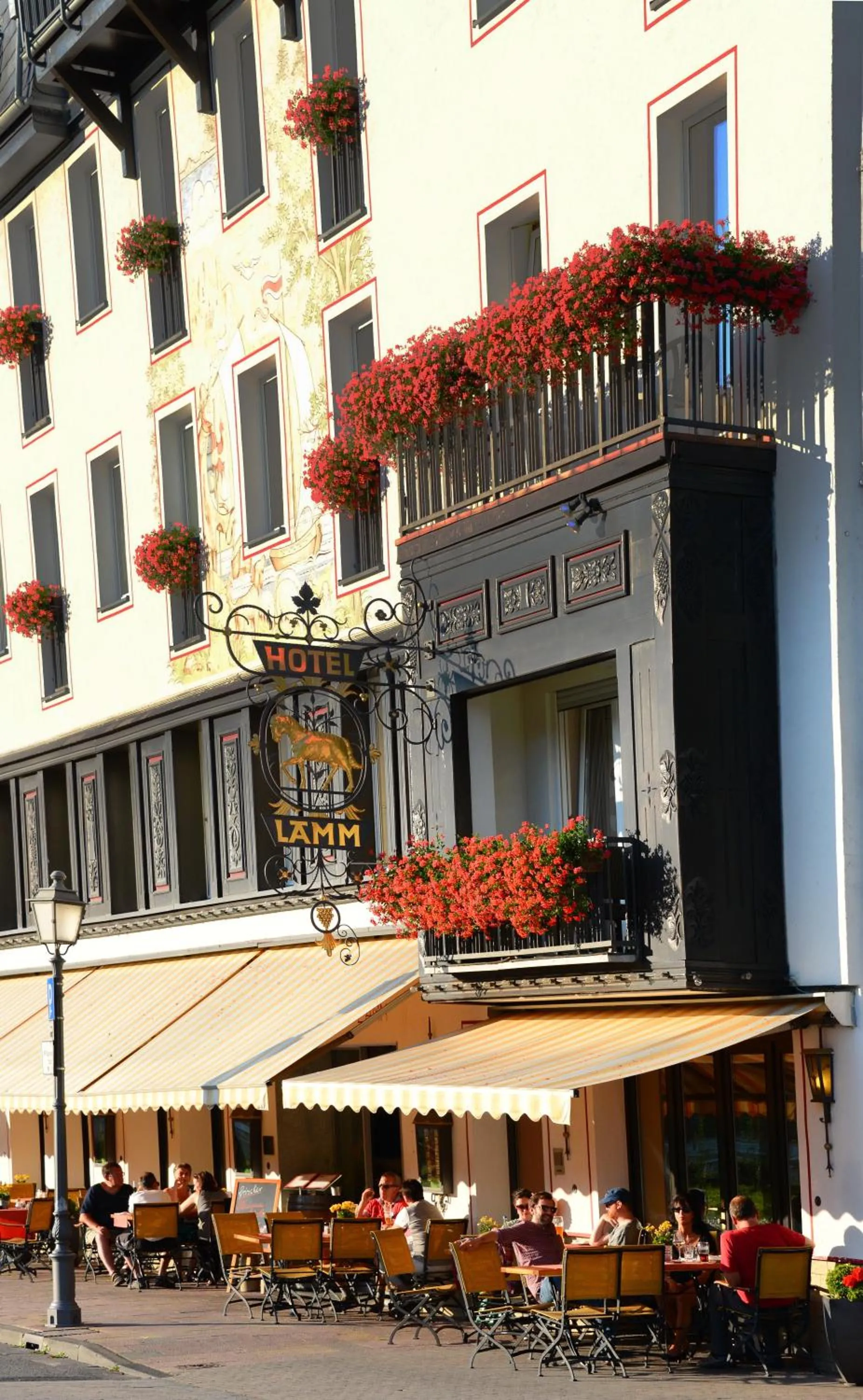 Facade/entrance in Rheinhotel Lamm
