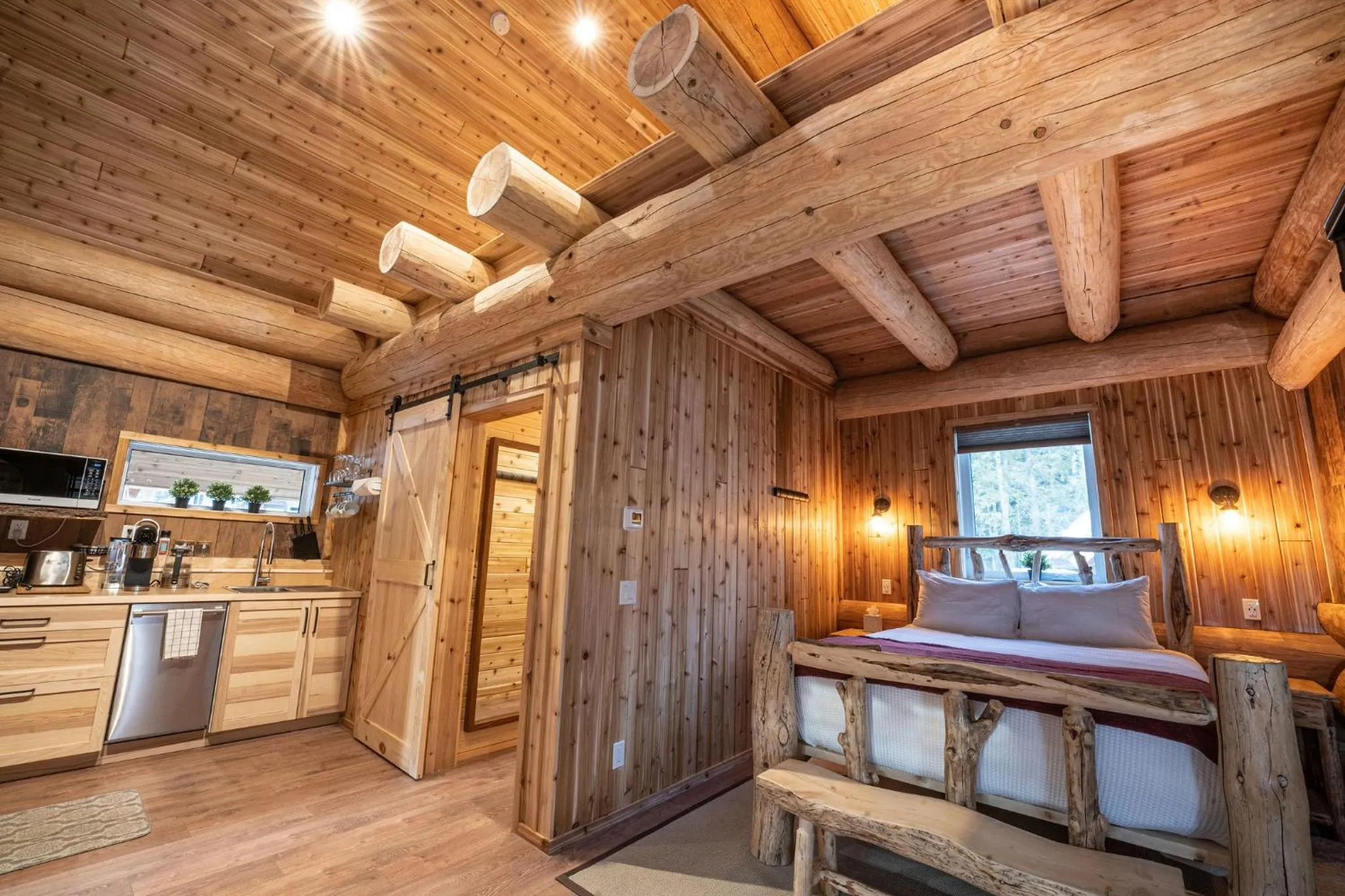 Bed in Boulder Mountain Resort