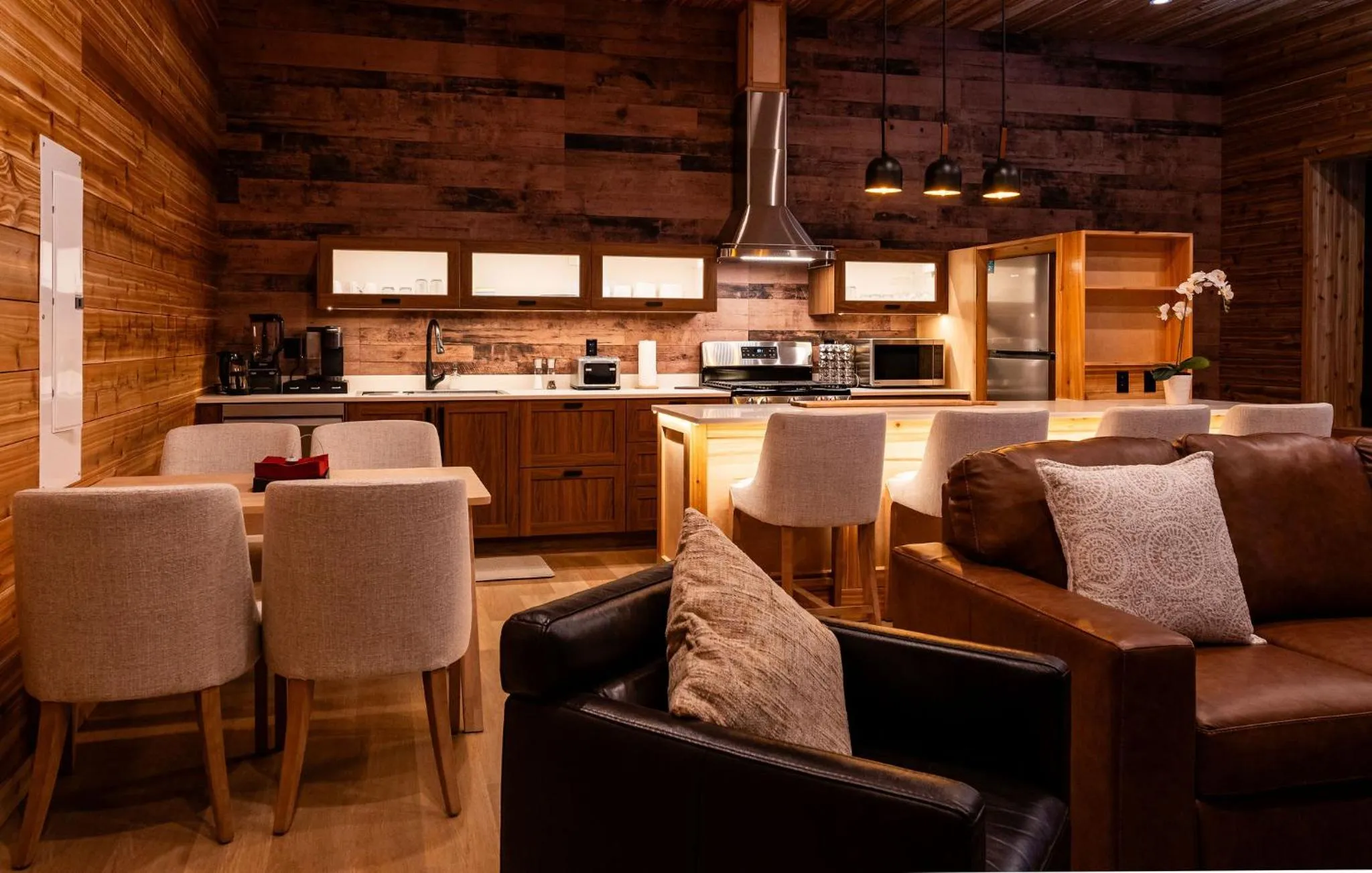 Seating area in Boulder Mountain Resort