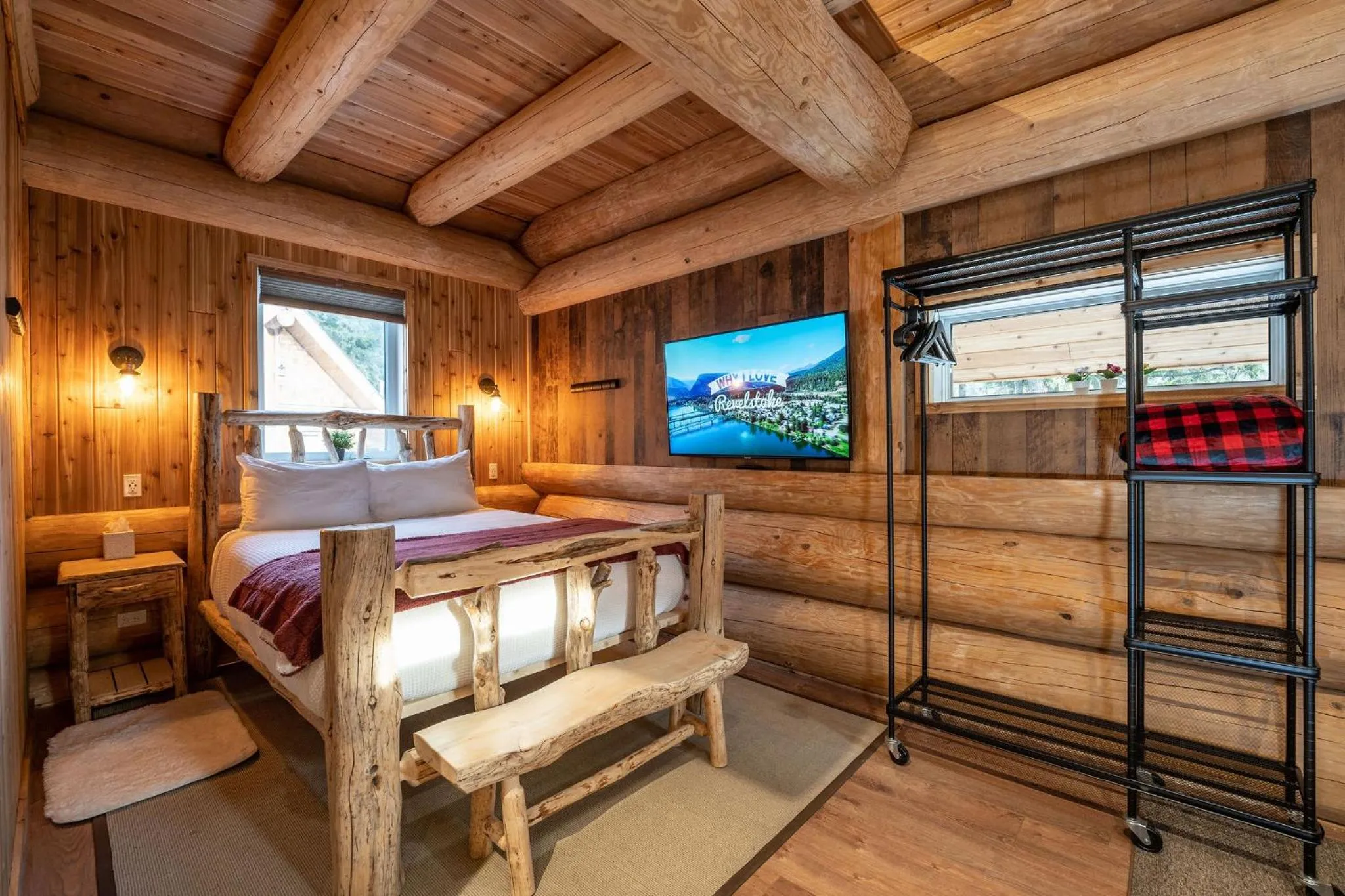 Bed in Boulder Mountain Resort