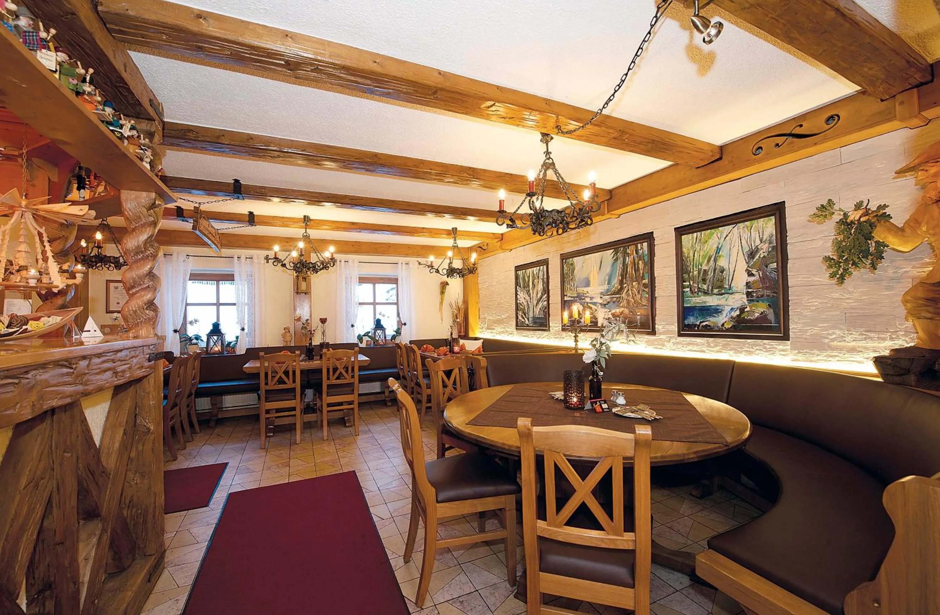 Restaurant/places to eat in Naturhotel Gasthof Bärenfels