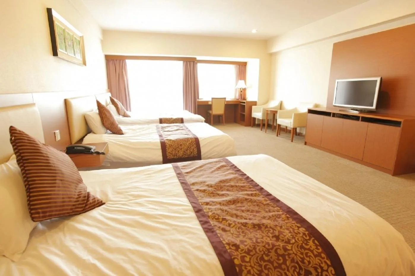 Photo of the whole room, Bed in Fujisan Garden Hotel