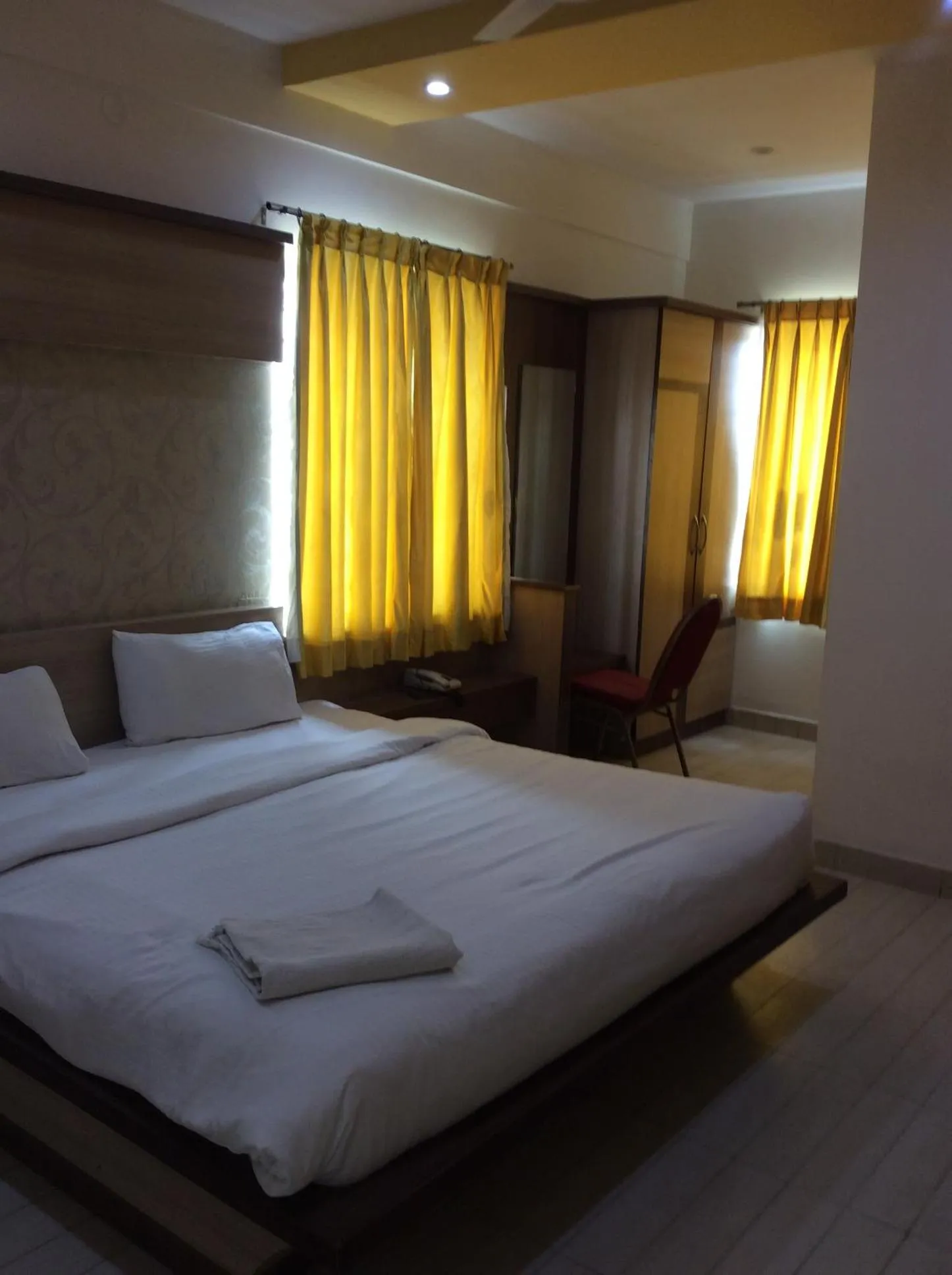 Photo of the whole room, Bed in HOTEL SRI VAARI RESIDENCY