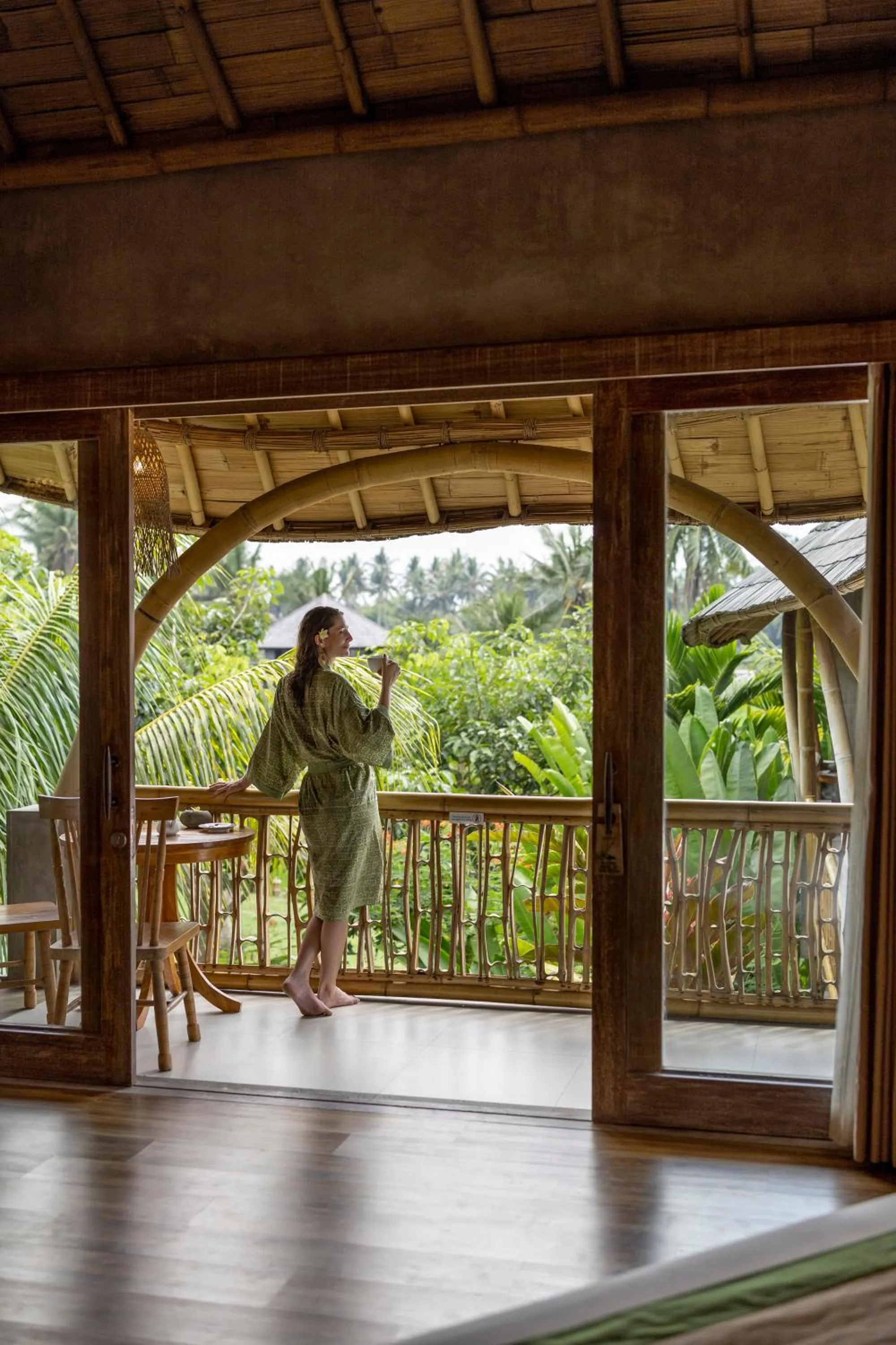 Balcony/Terrace in thewakanda Resort A Pramana Experience