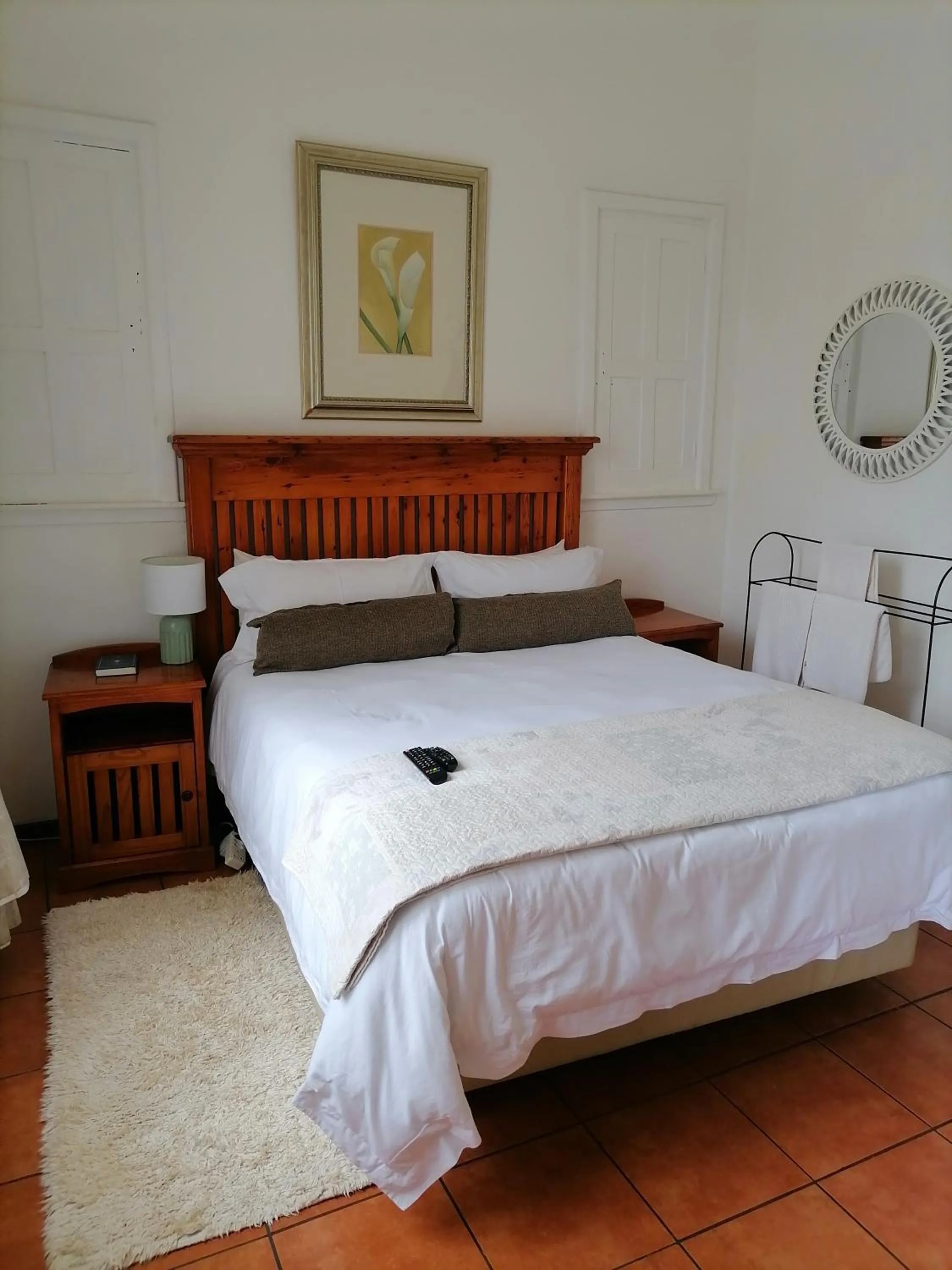 Bed in Lydenburg Manor Guest House