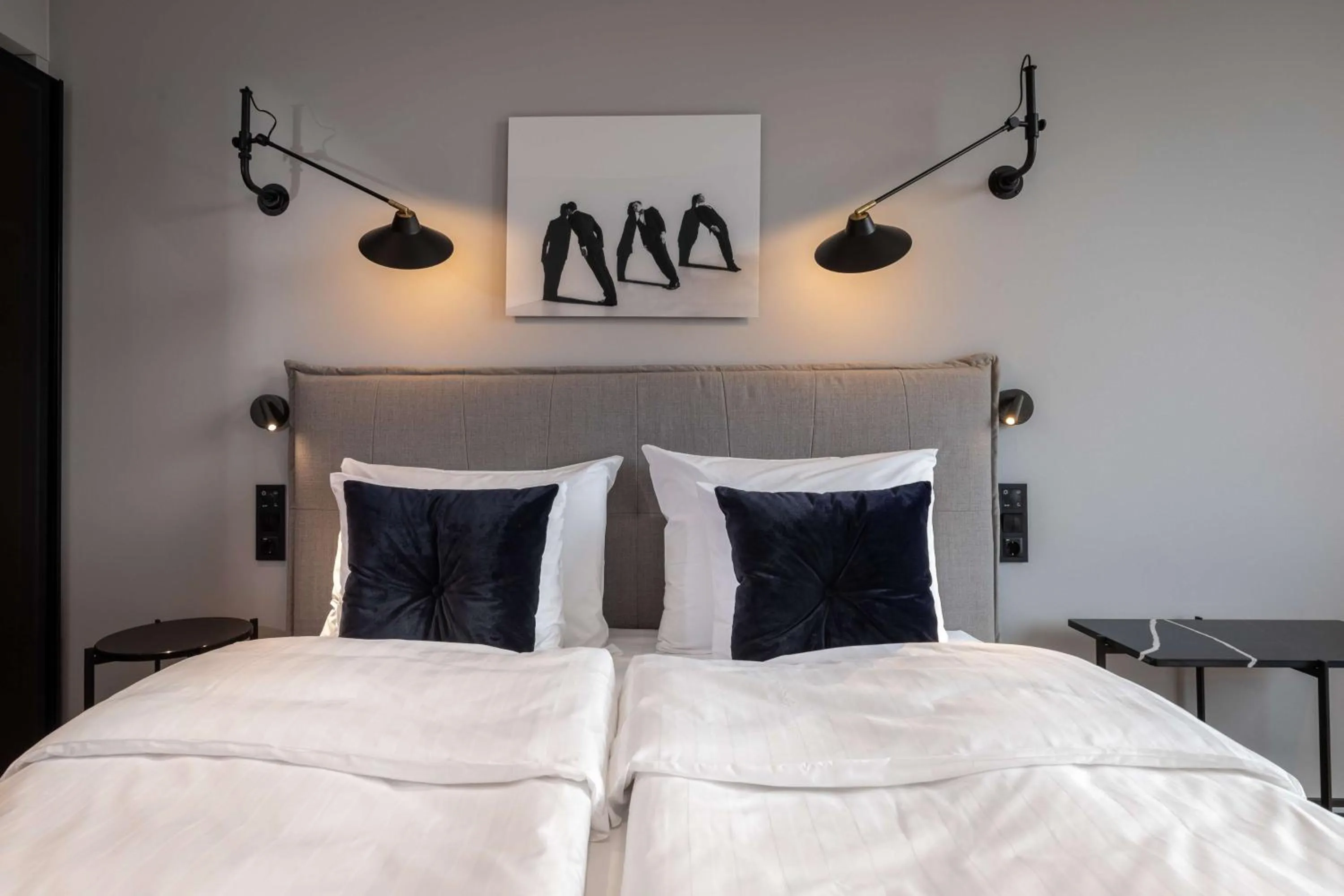 Bedroom, Bed in Scandic Grand Central Helsinki