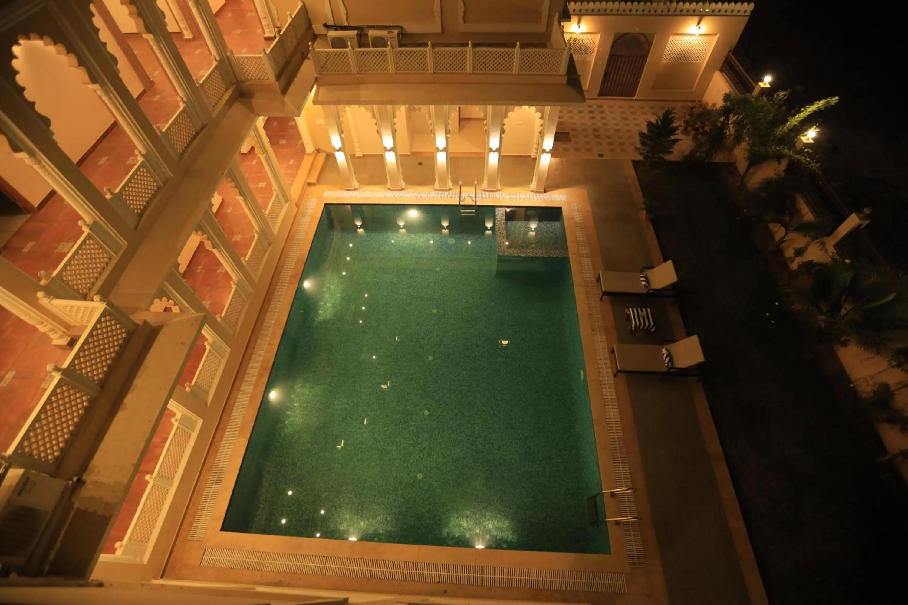 Swimming pool in Rangmahal Pushkar by DIV HOSPITALITY