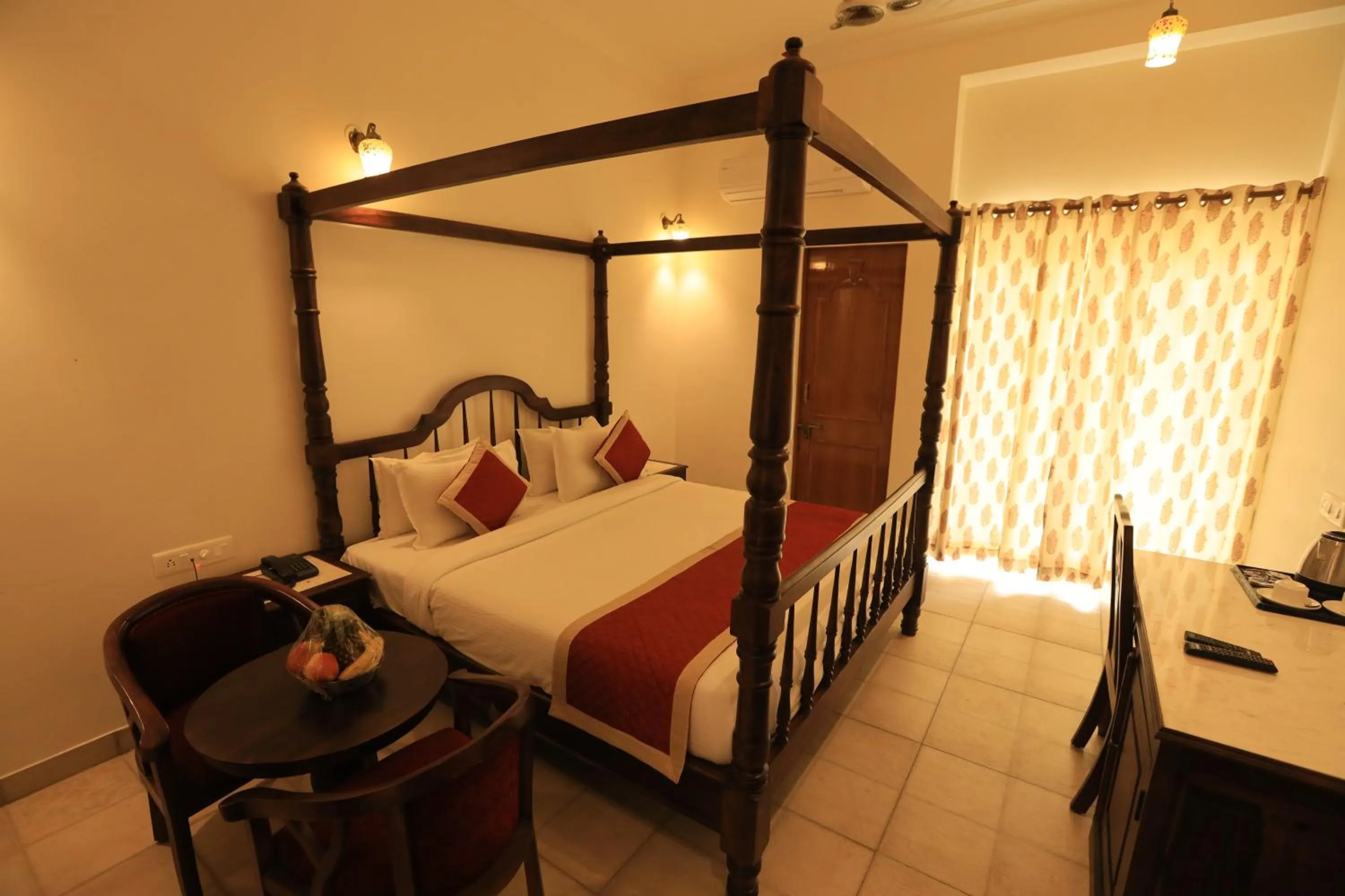 Bedroom, Bed in Rangmahal Pushkar by DIV HOSPITALITY