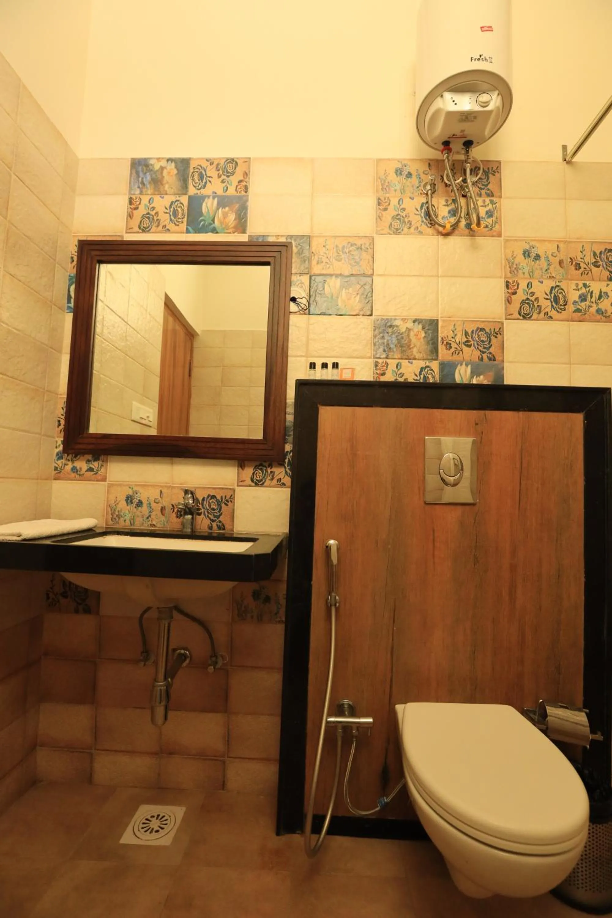Bathroom in Rangmahal Pushkar by DIV HOSPITALITY
