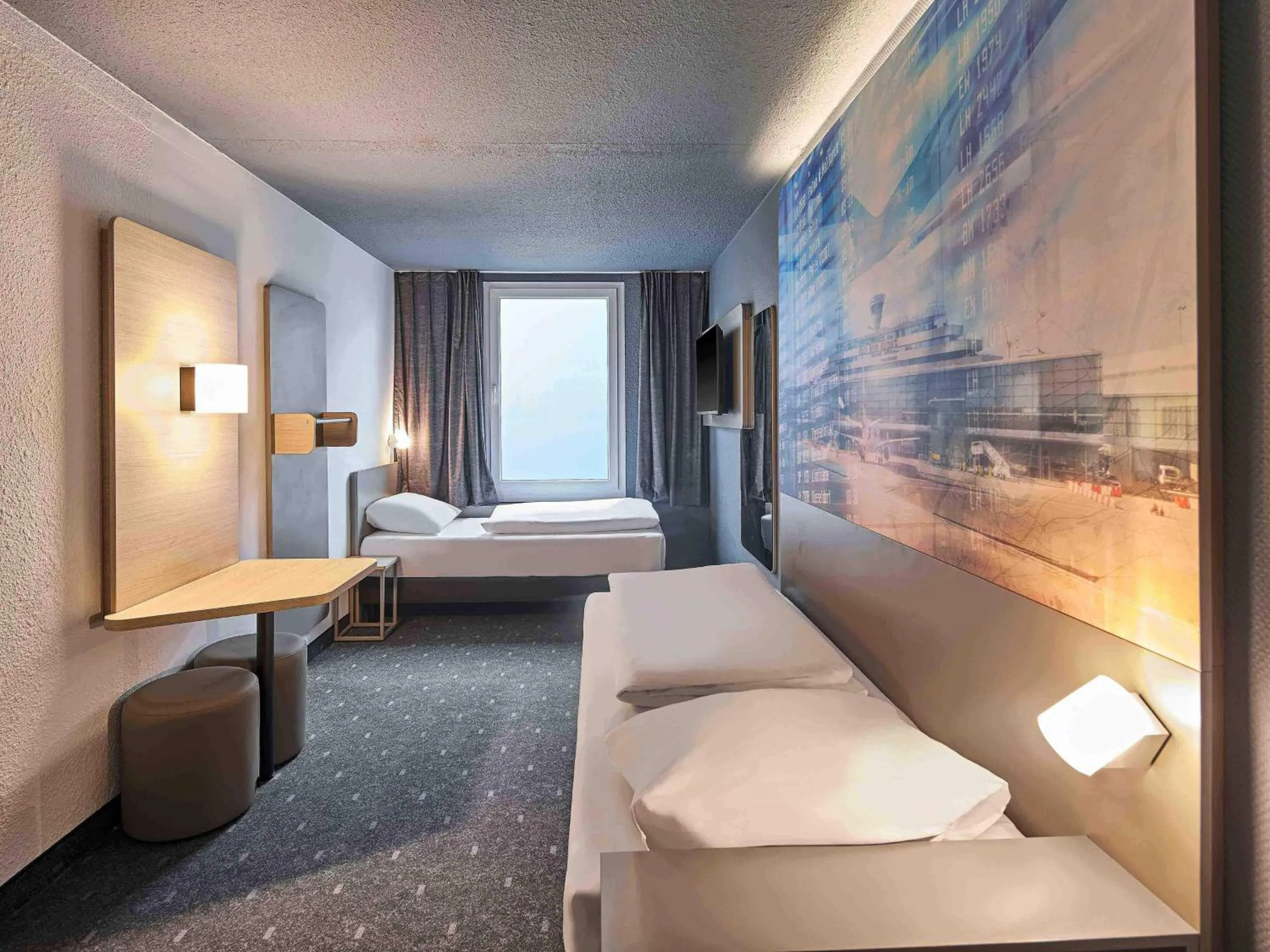 Photo of the whole room, Bed in B&B Hotel Köln-Airport