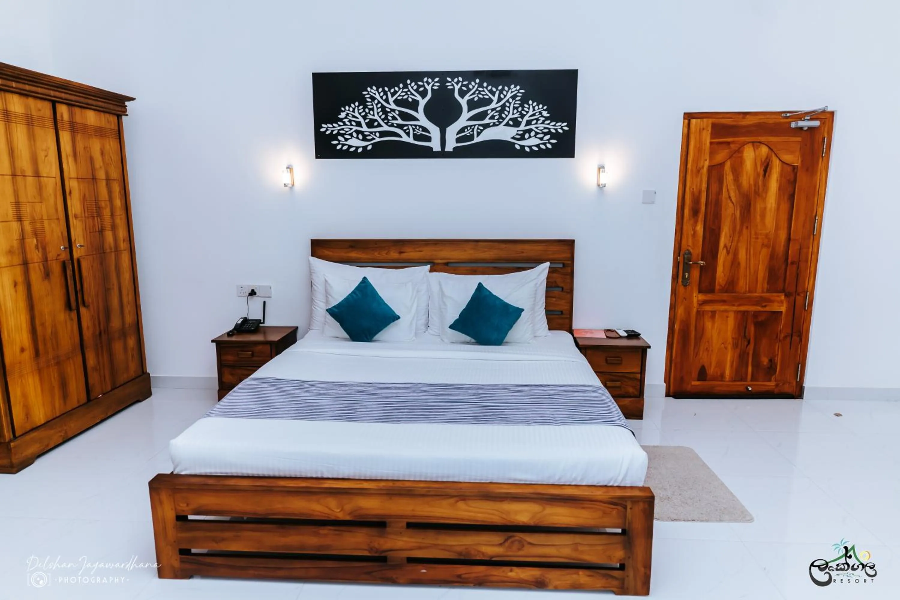 Bed in Lakegala Resort