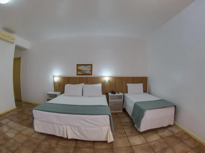 Bed in Flipper Hotel