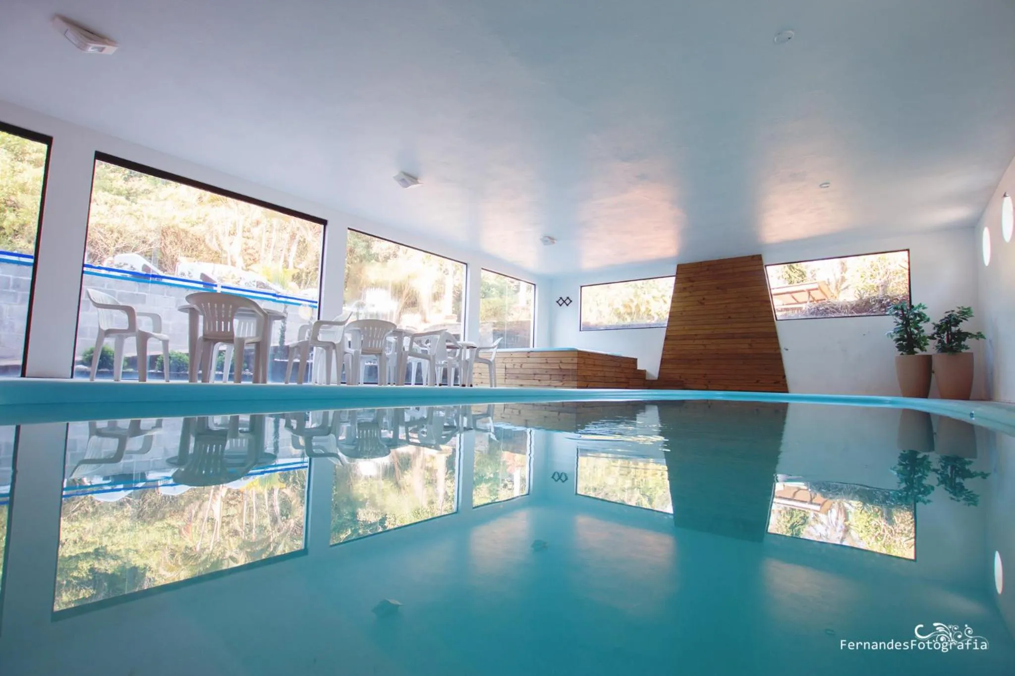 Swimming pool in Hotel Sandrini