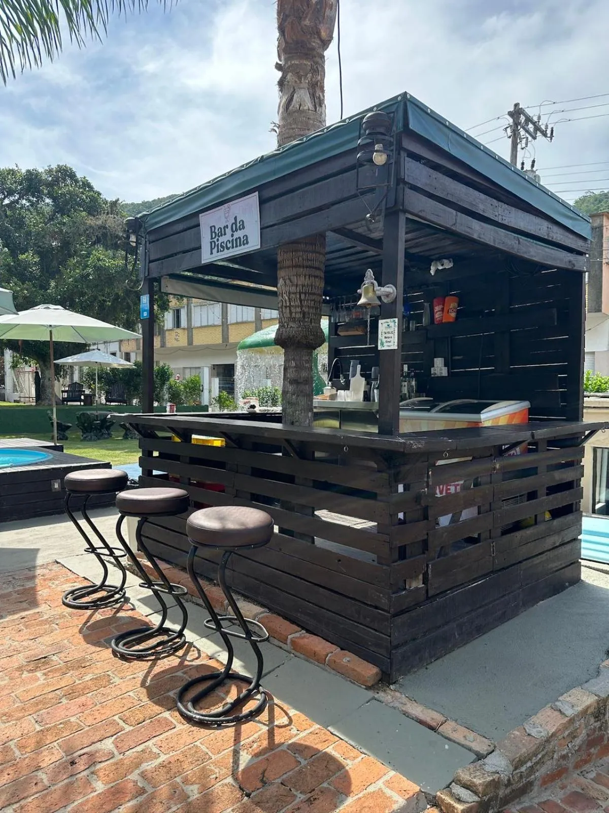 Swimming pool in Hotel Sandrini