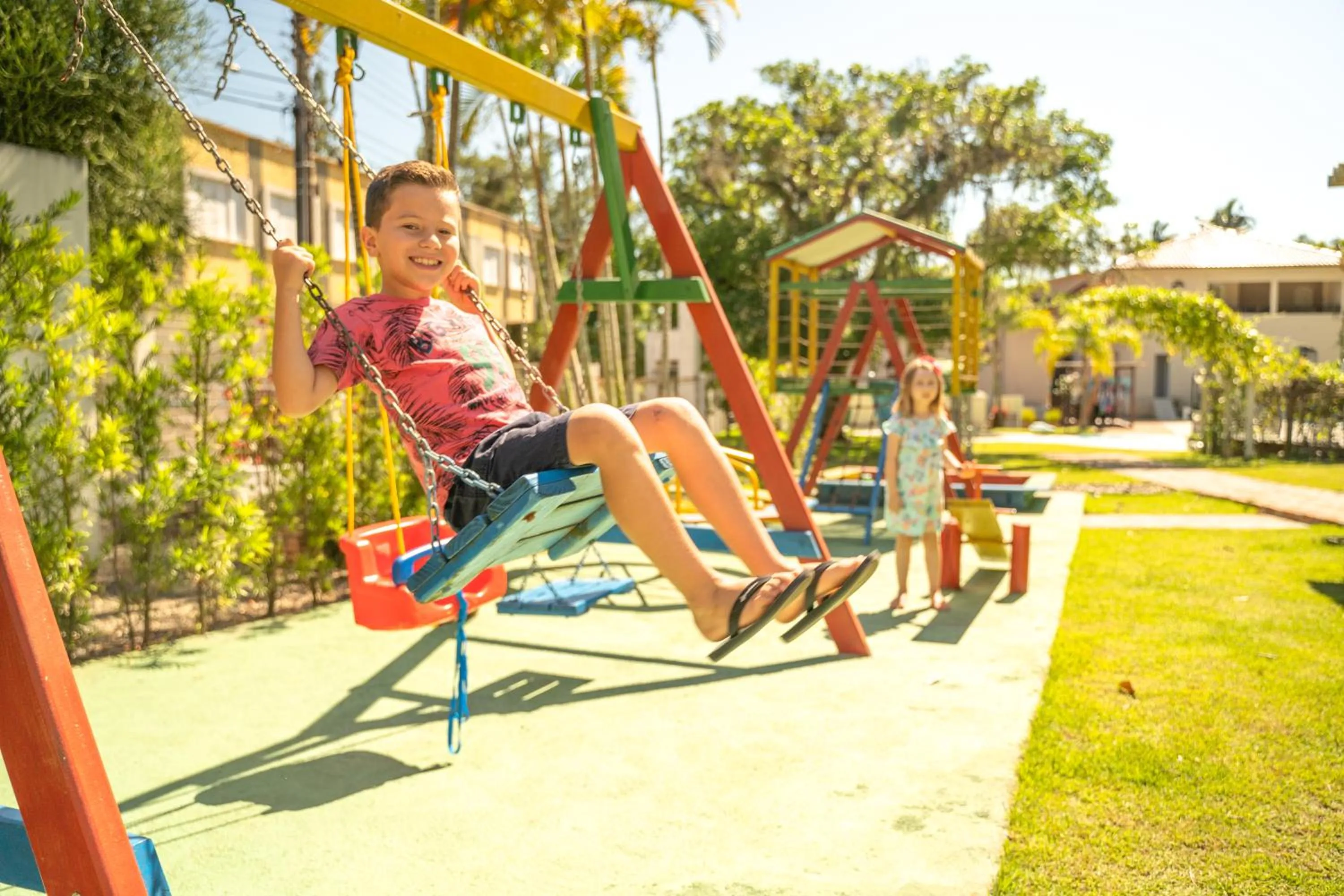 Children play ground in Hotel Sandrini