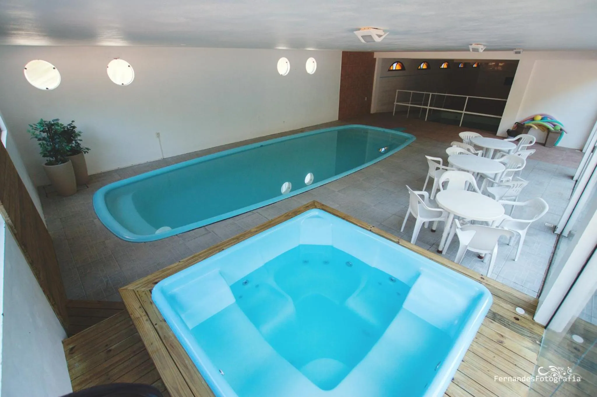 Swimming pool in Hotel Sandrini