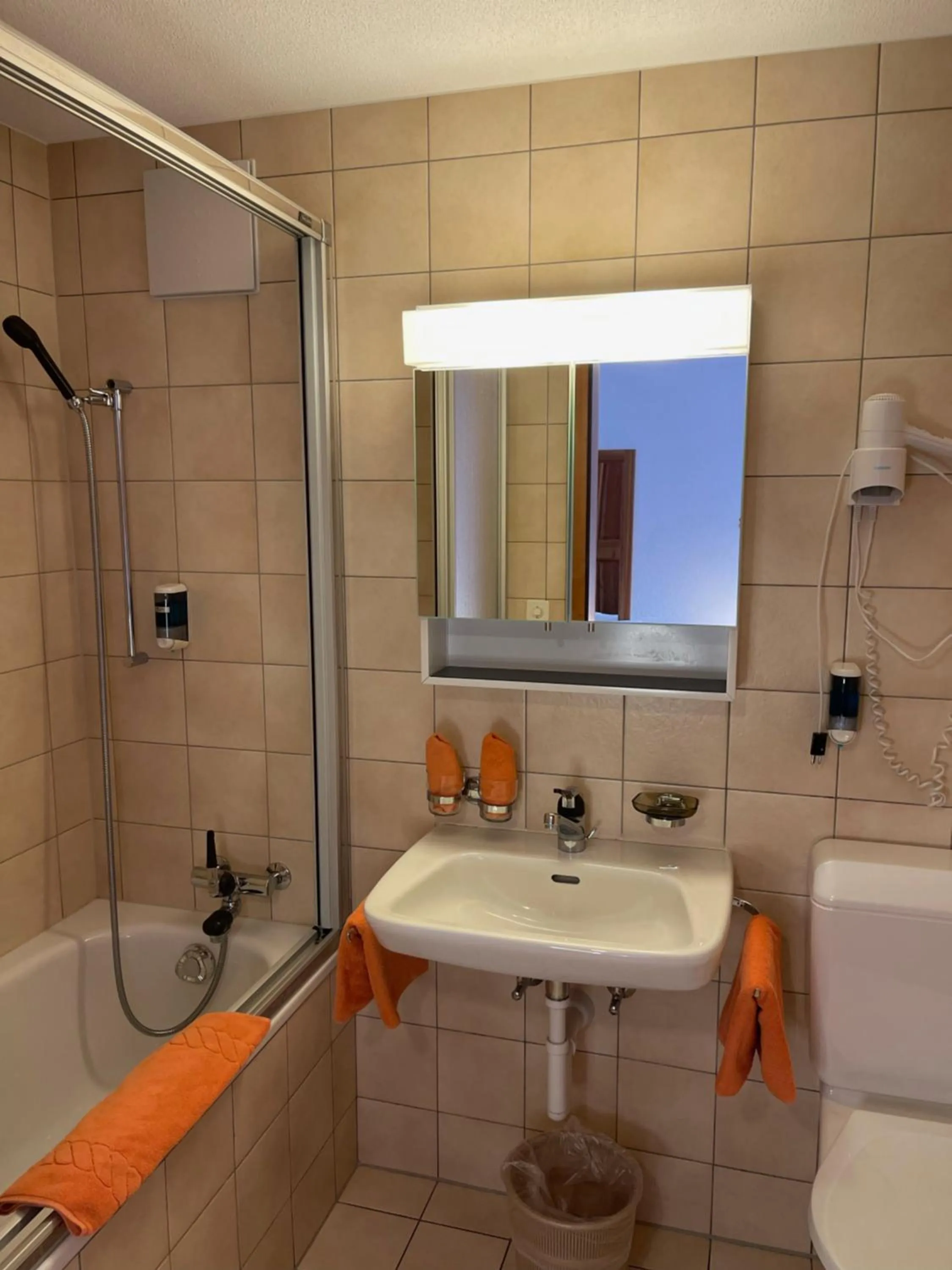 Bathroom in Hotel Alpenhof