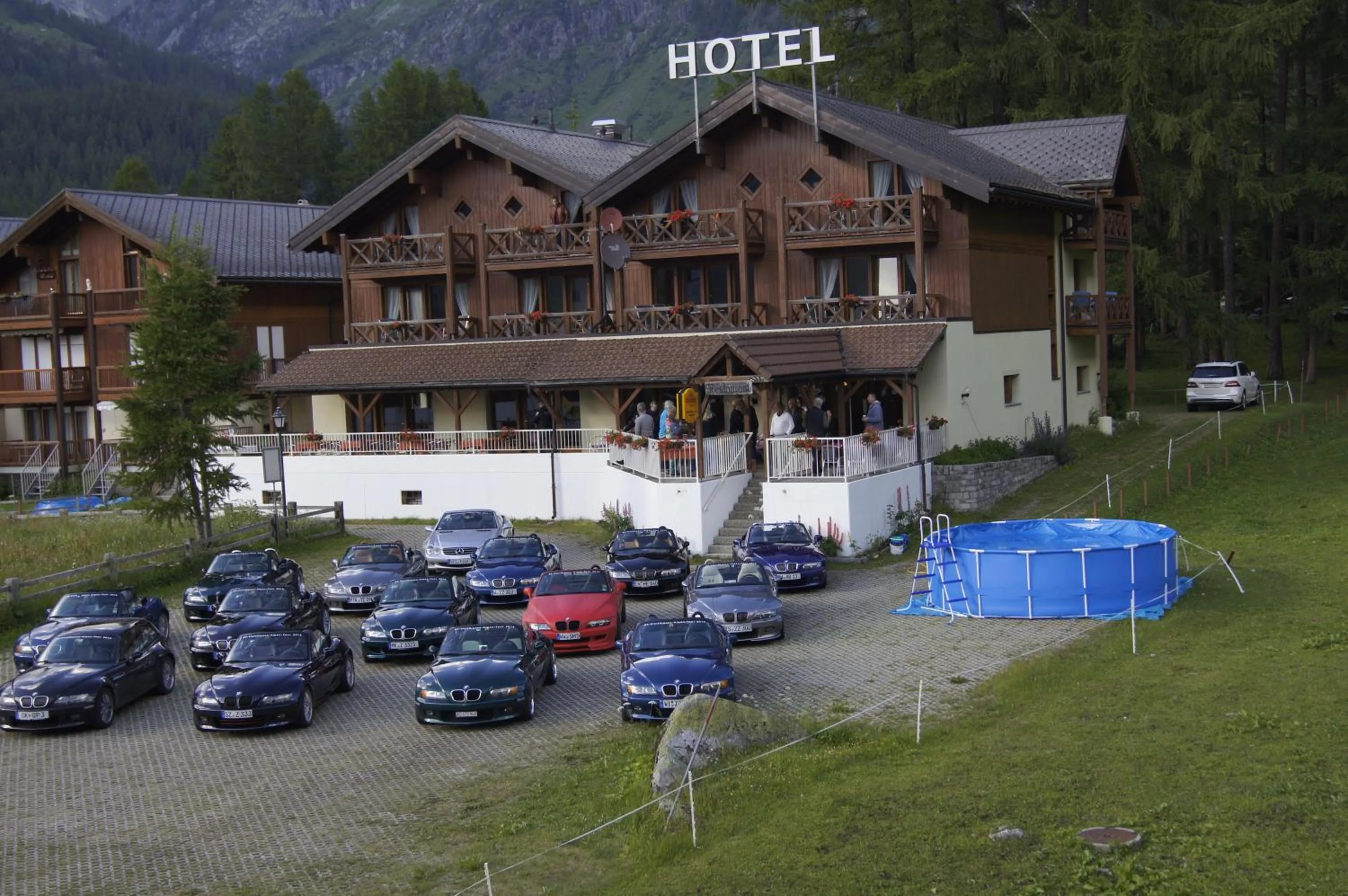Property building in Hotel Alpenhof
