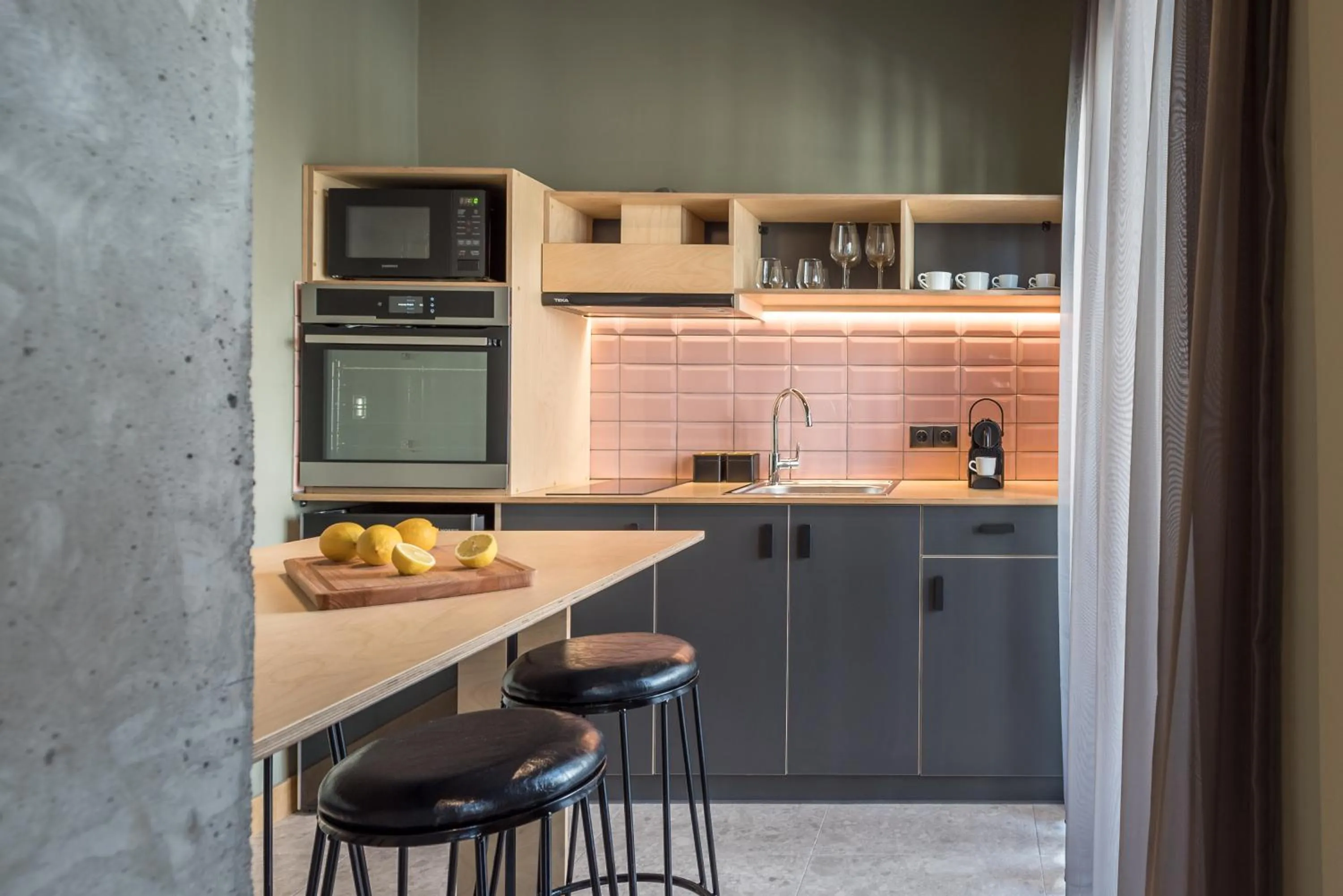 Kitchen or kitchenette in Cohort Koukaki