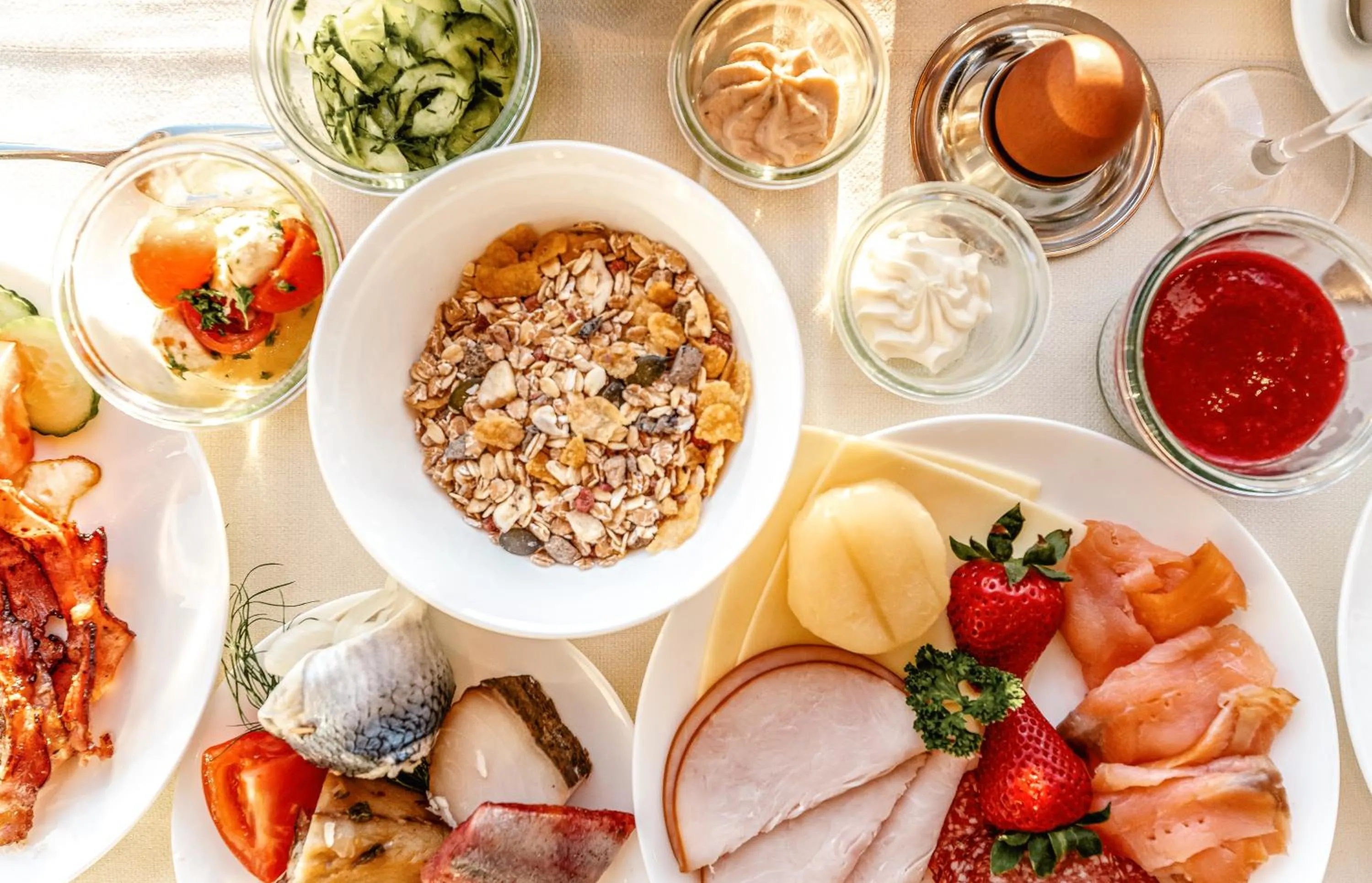 Breakfast in Das Ahlbeck Hotel & SPA