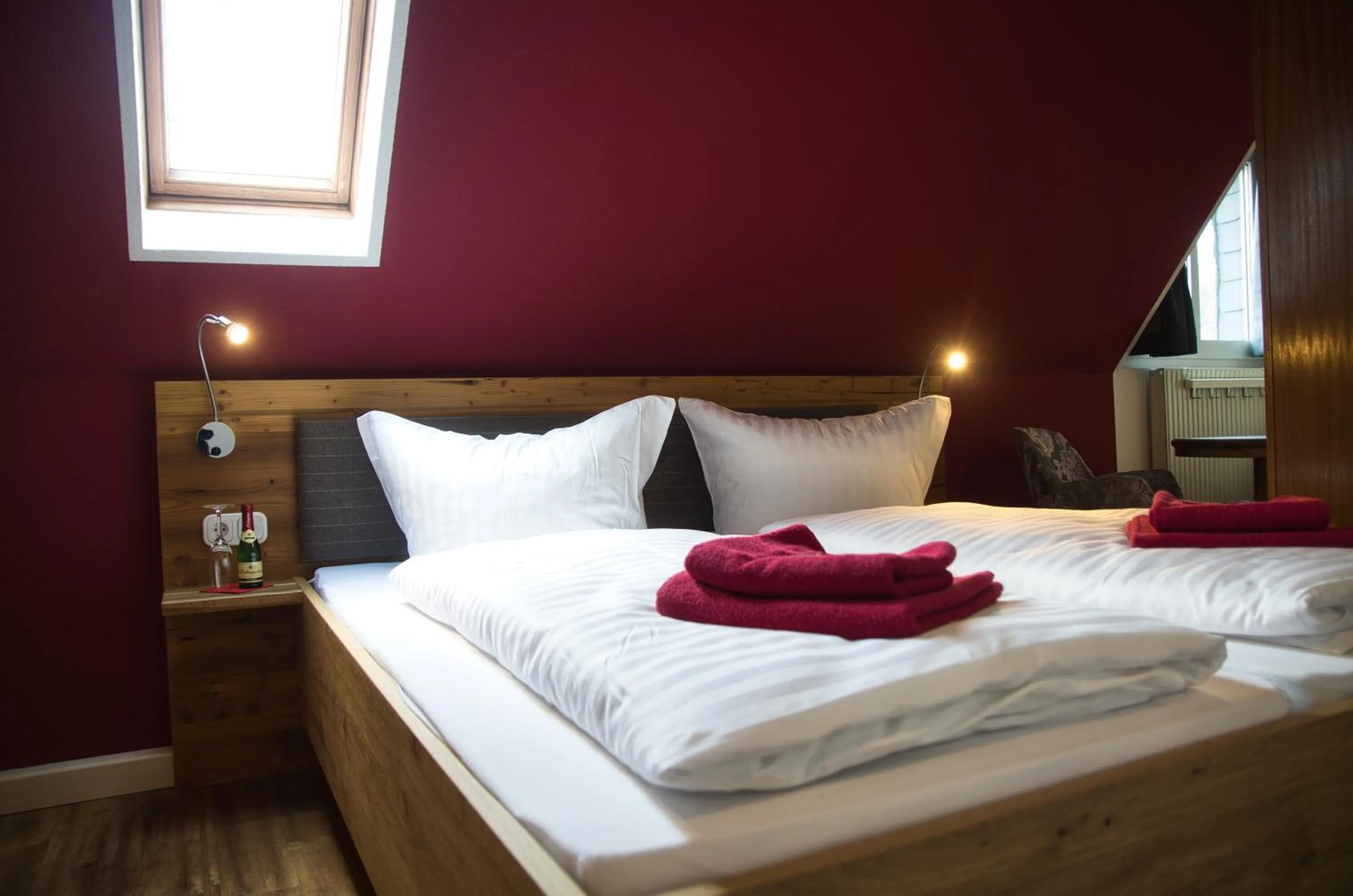 Bed in Berghotel Bärenstein