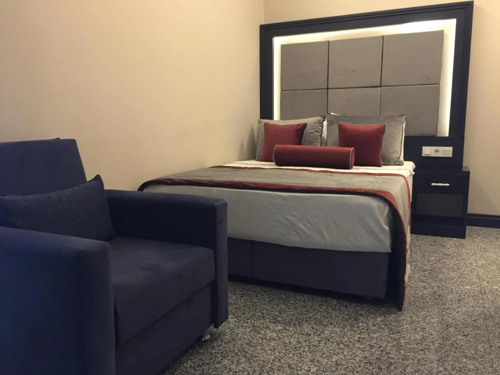 Bed in GRAND MEDYA HOTEL-OLDTOWN