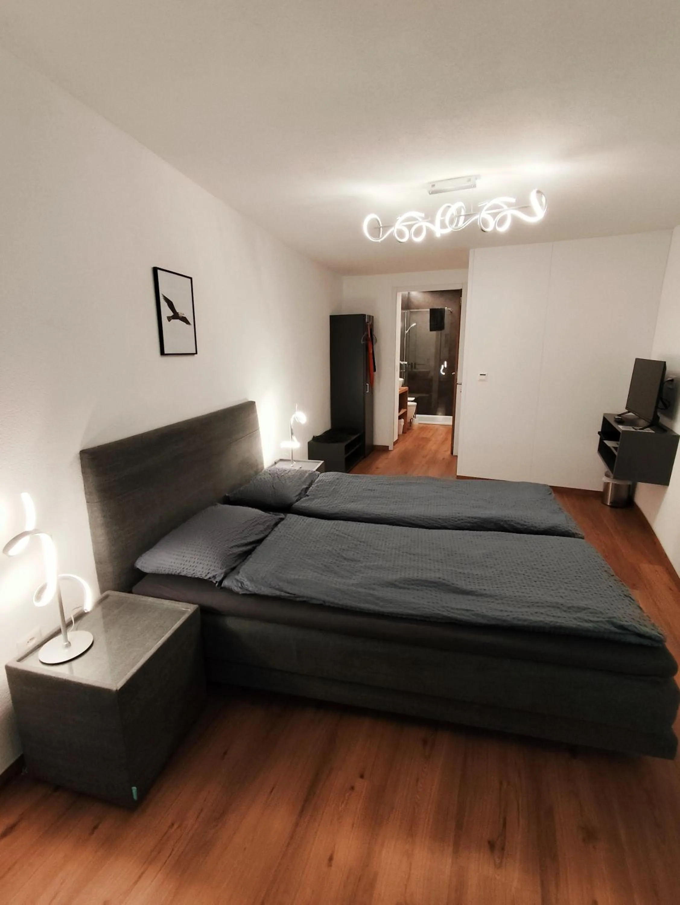 Bed in B&B Berninapass- Bernina Experience