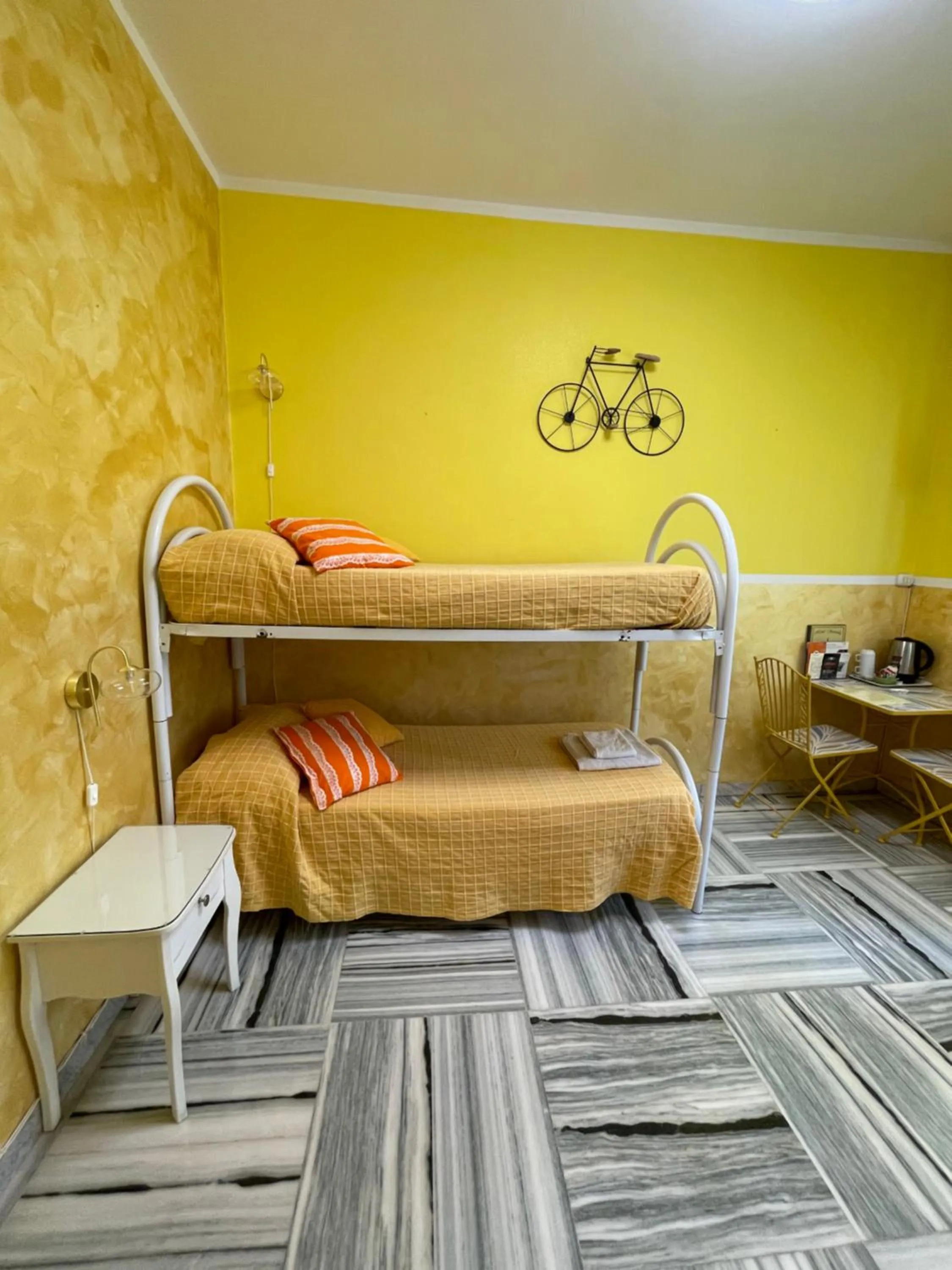 Bed in Hotel Serenella