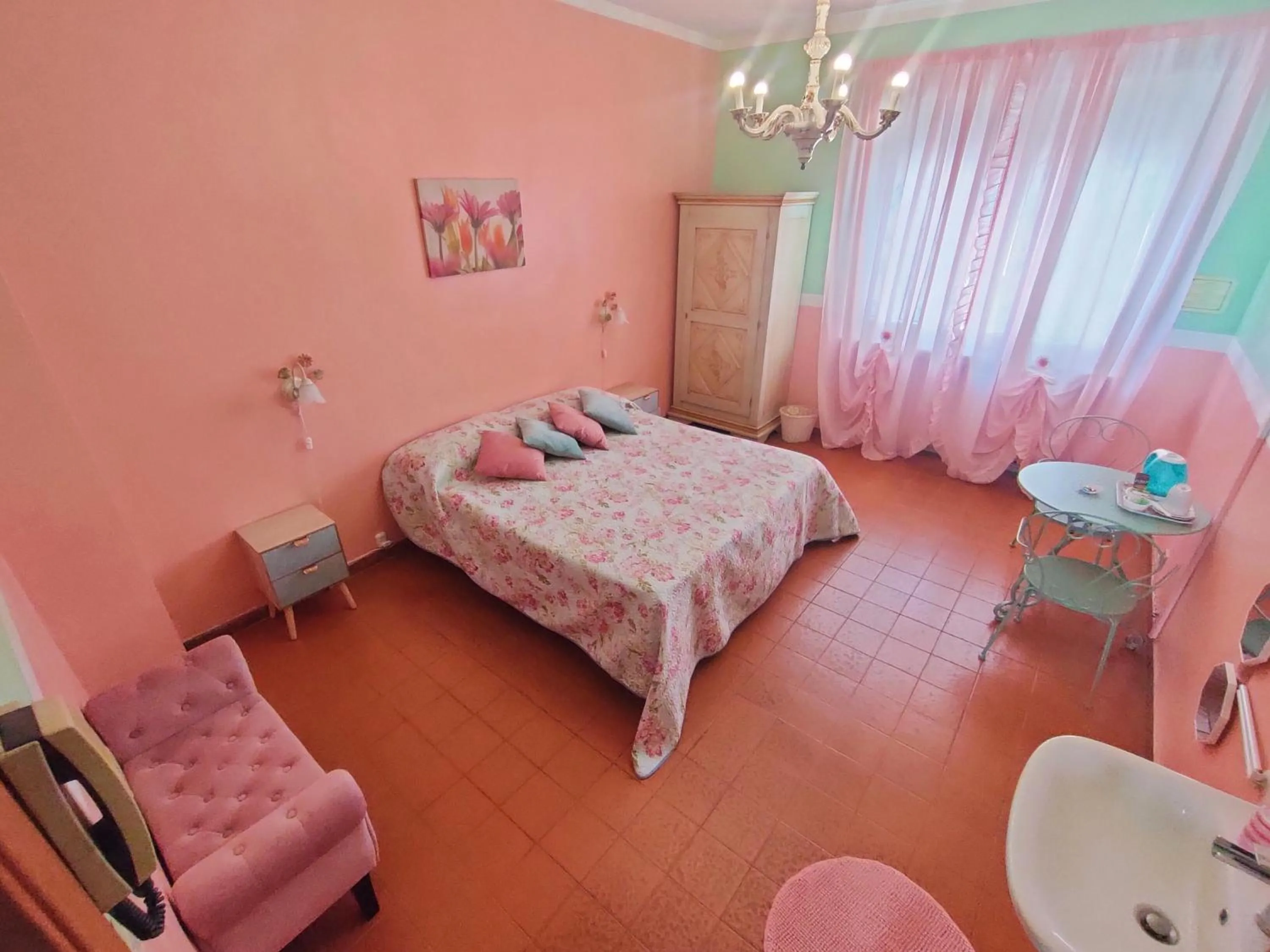 Bed in Hotel Serenella