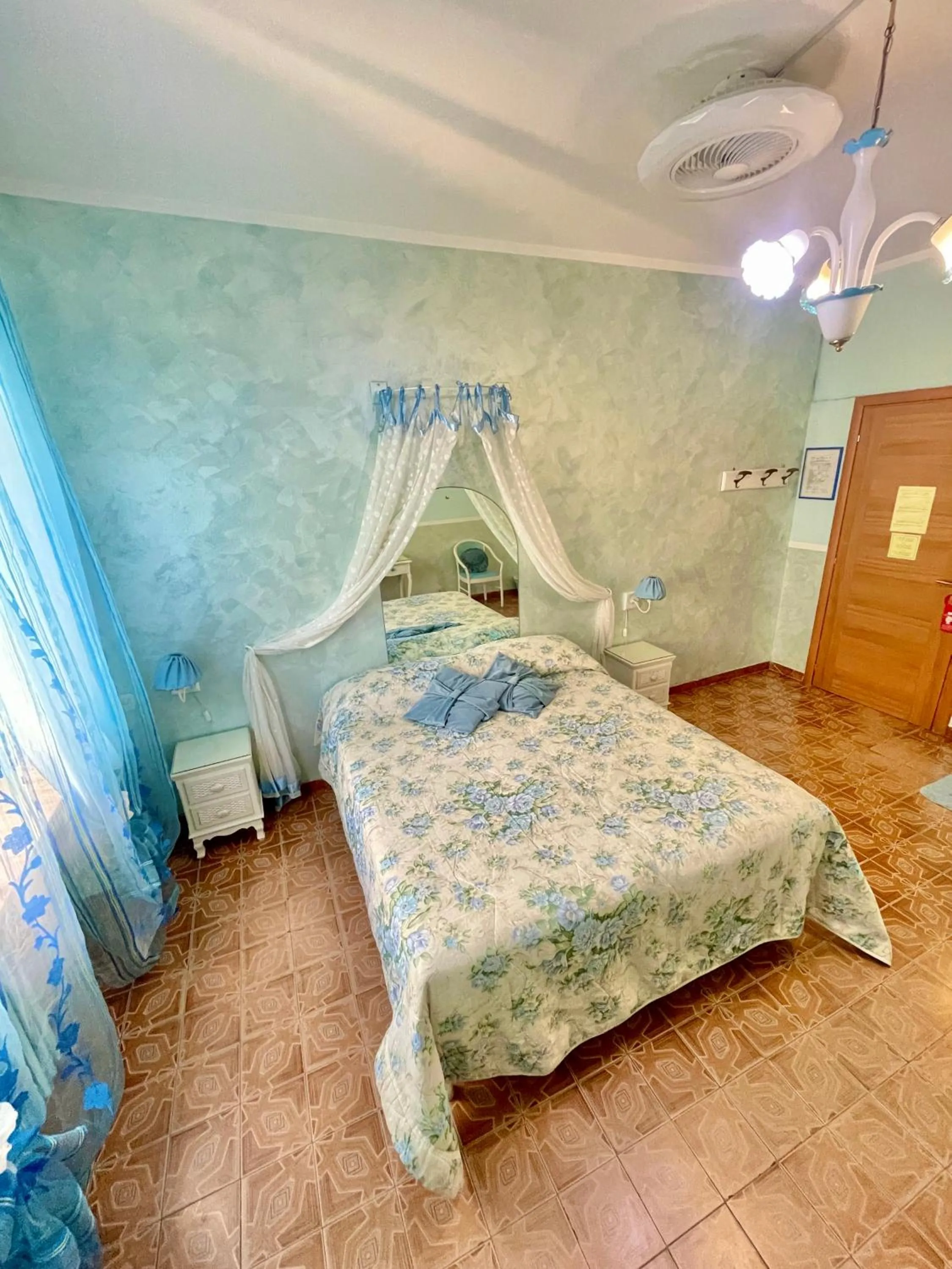 Bed in Hotel Serenella