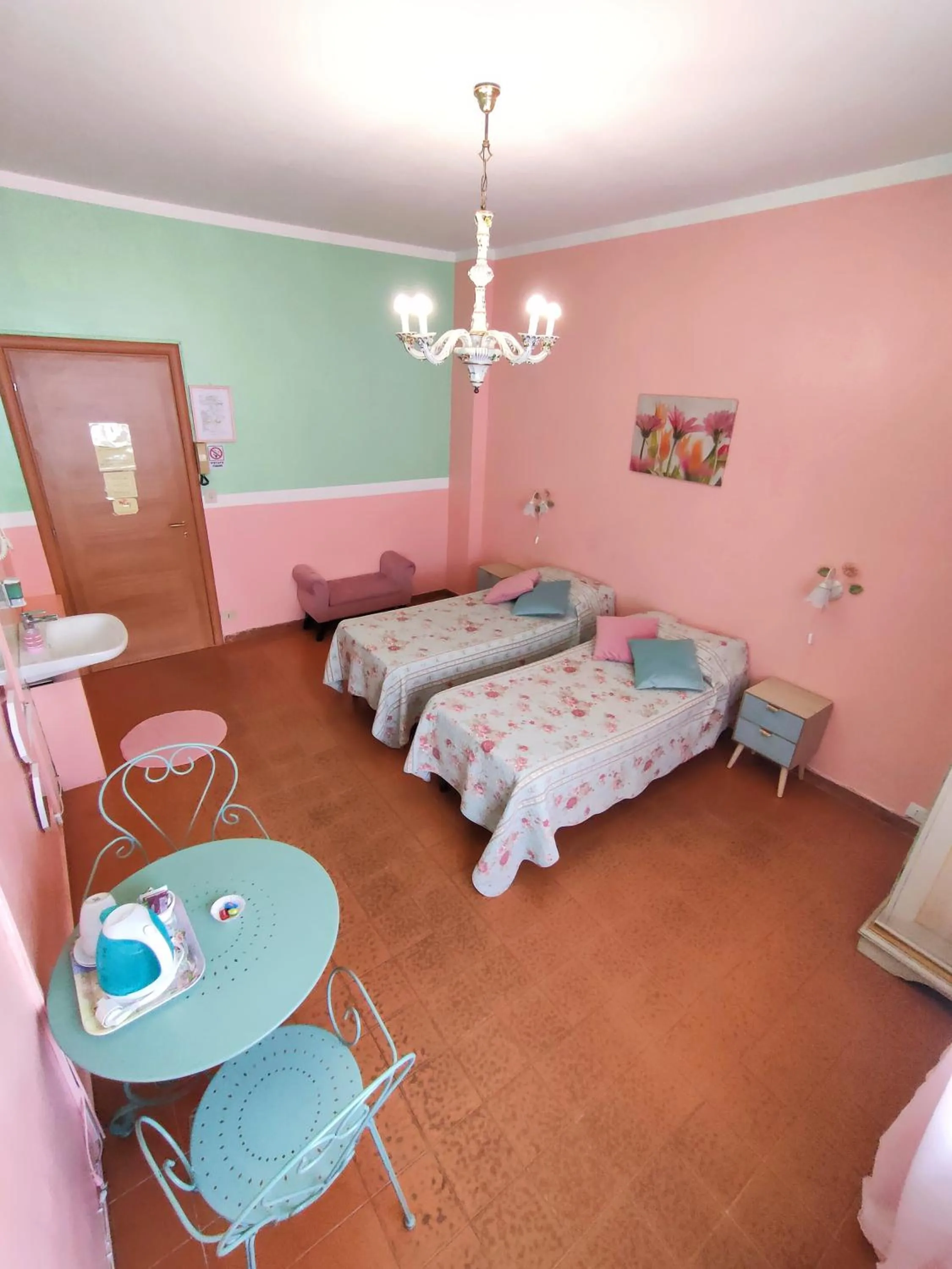 Bed in Hotel Serenella