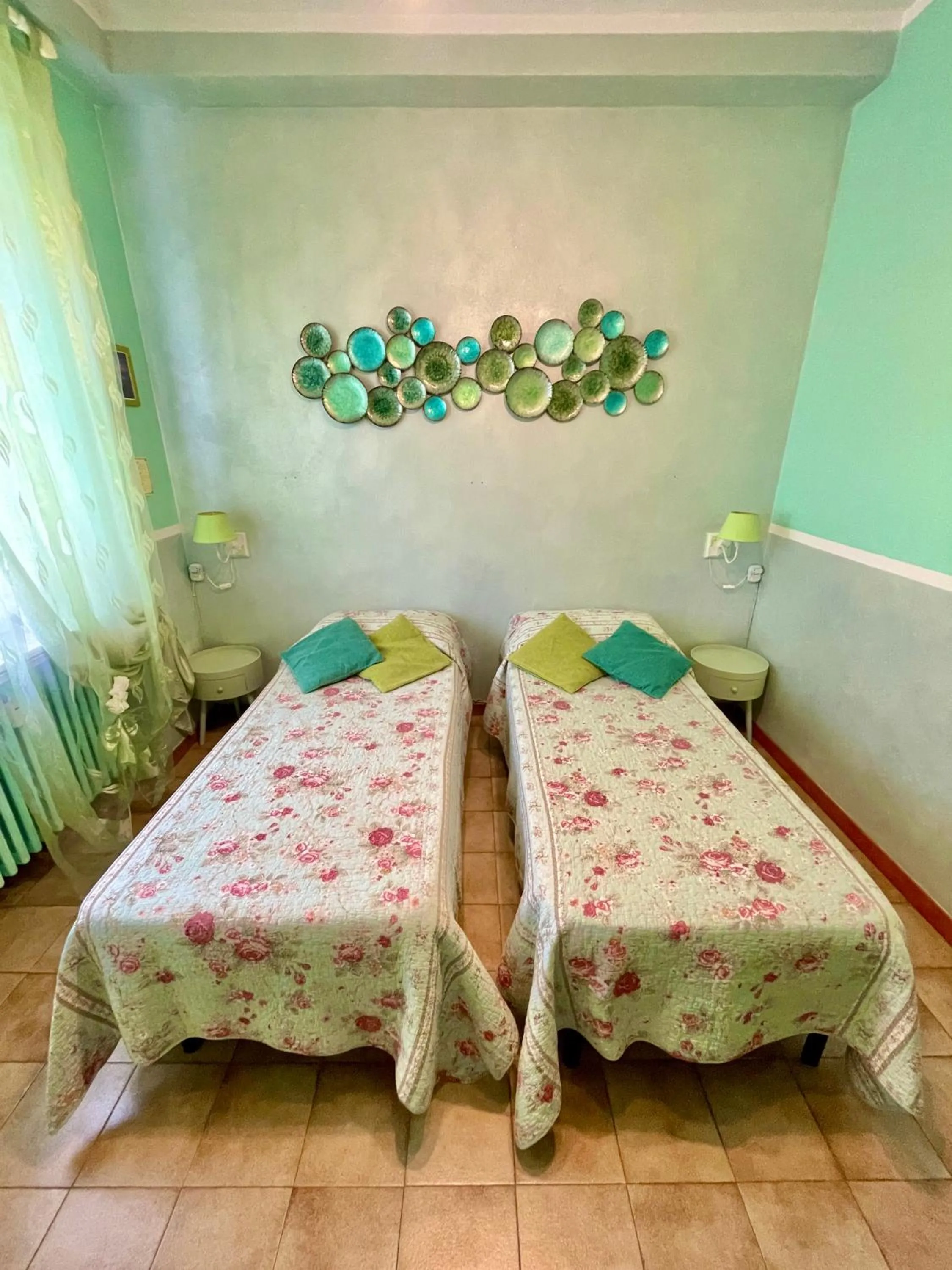 Bed in Hotel Serenella