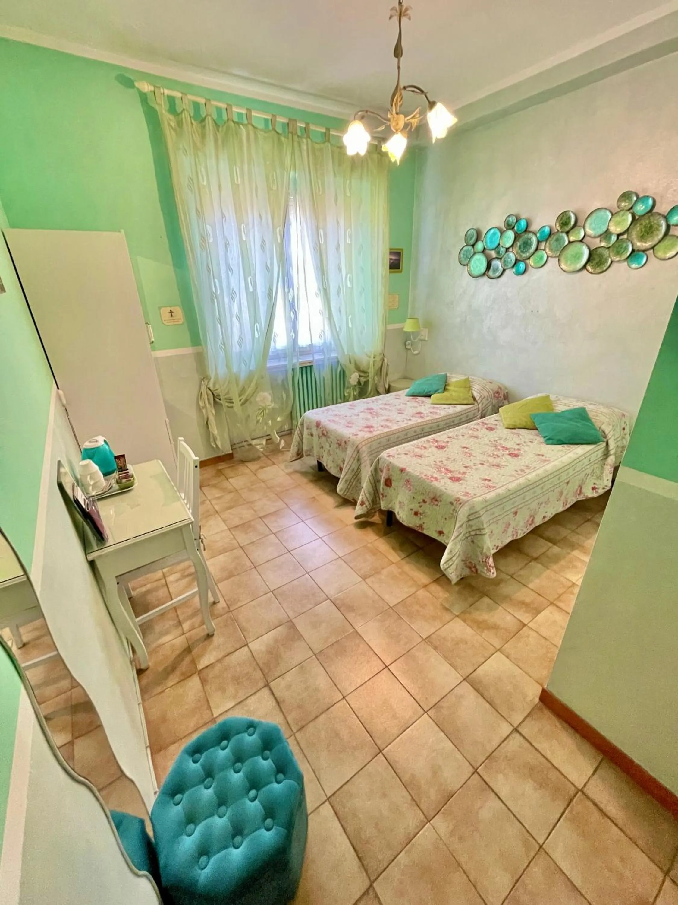 Bed in Hotel Serenella