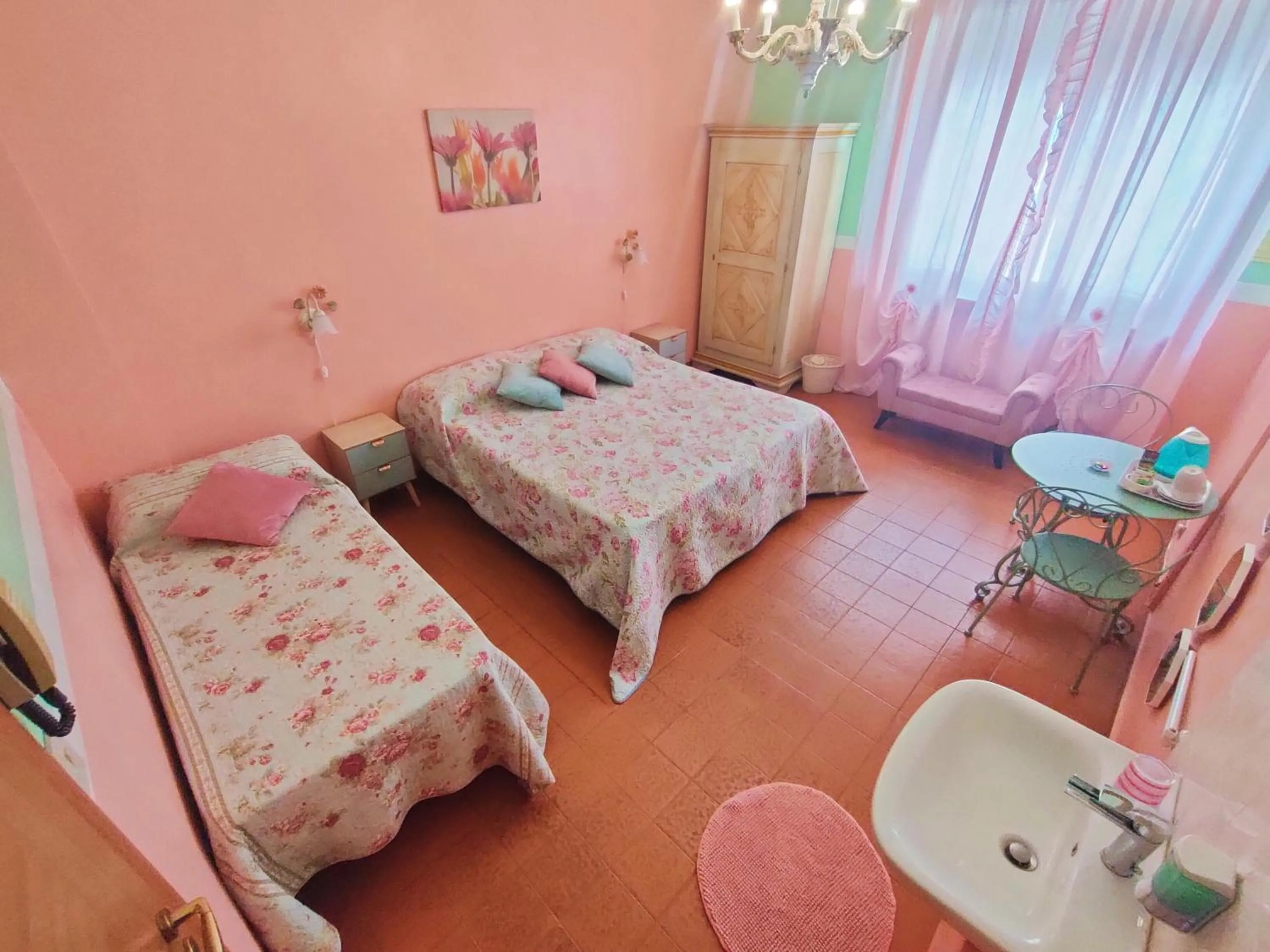 Bed in Hotel Serenella