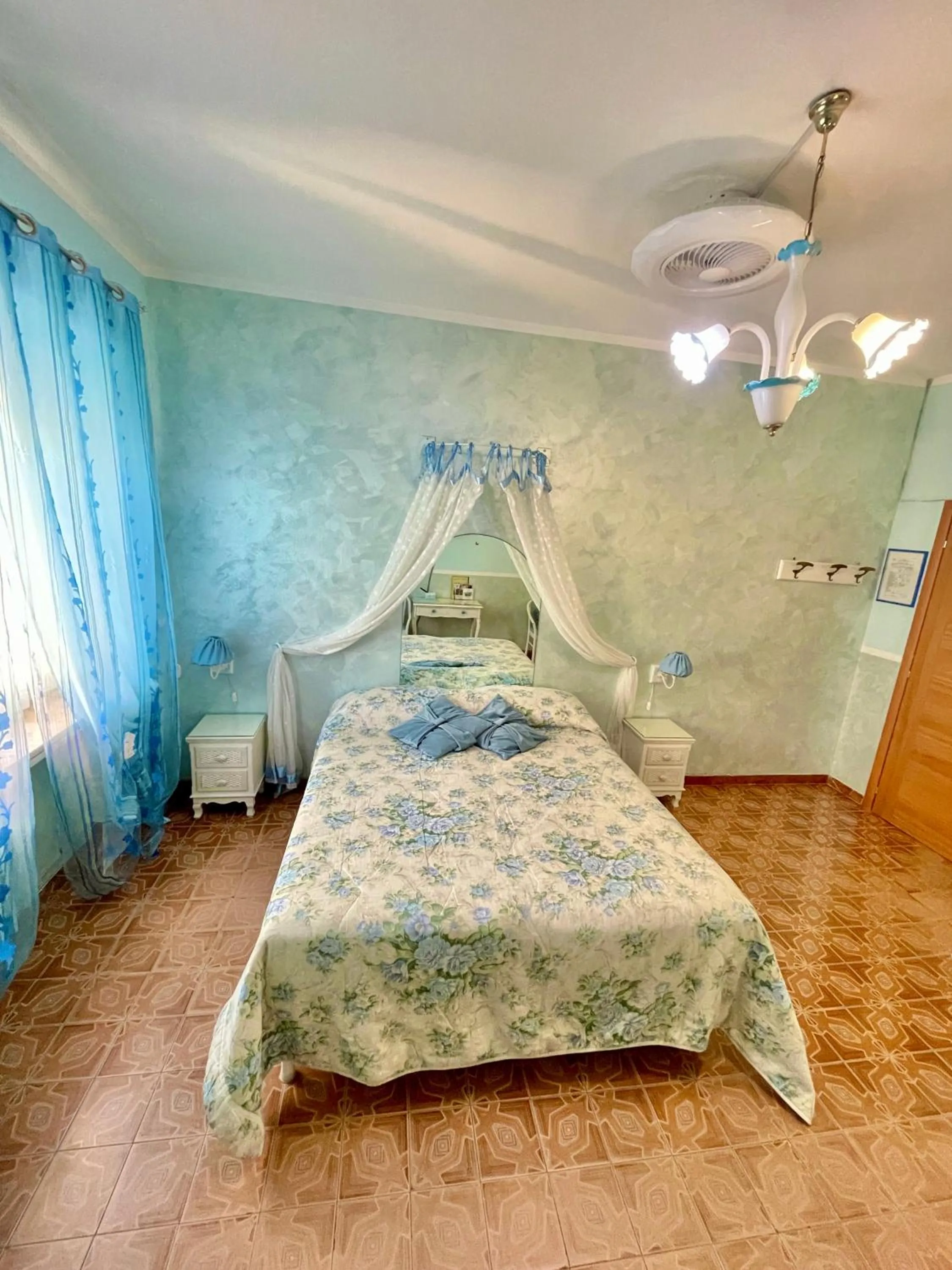 Bed in Hotel Serenella