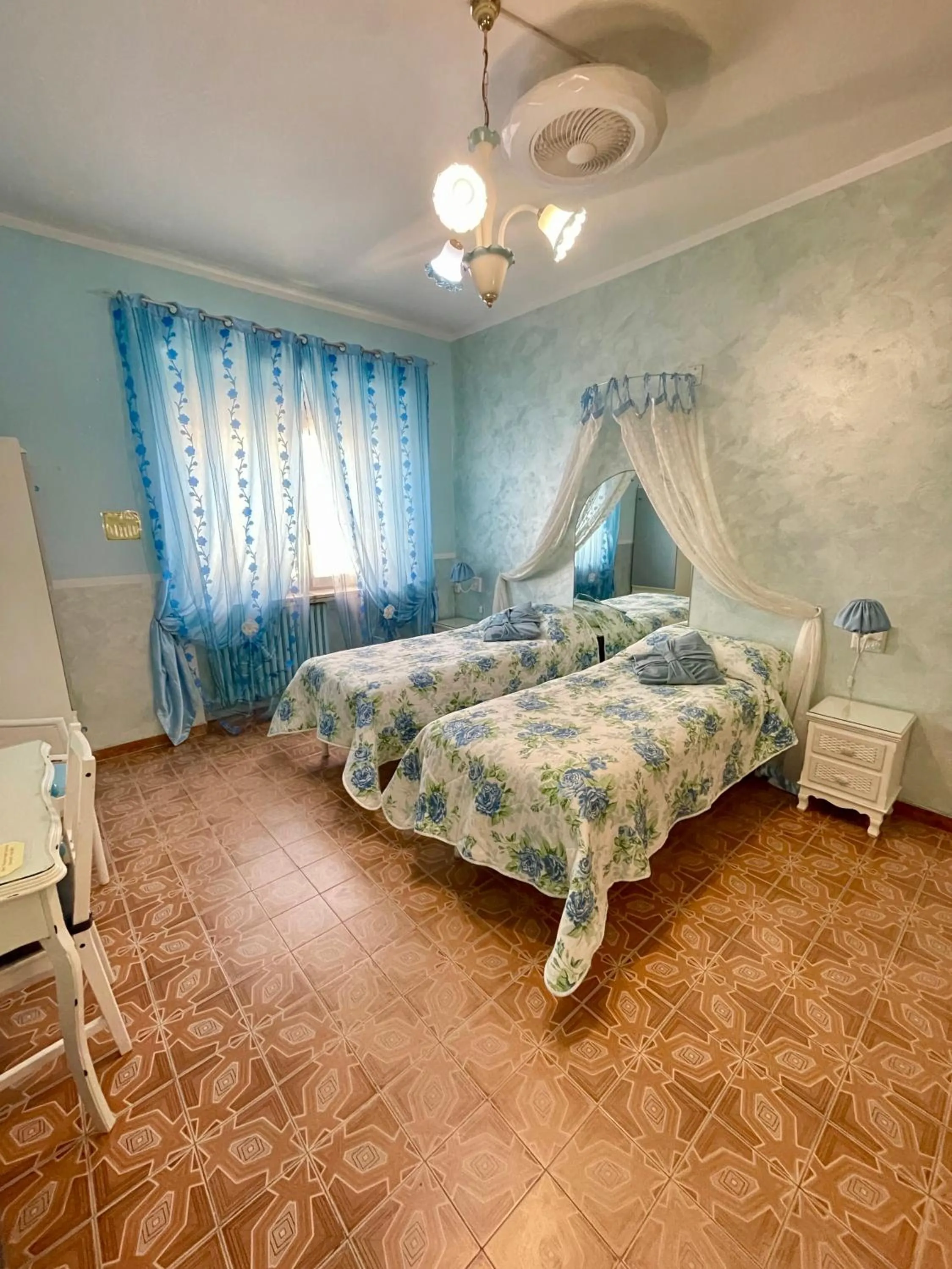 Bed in Hotel Serenella