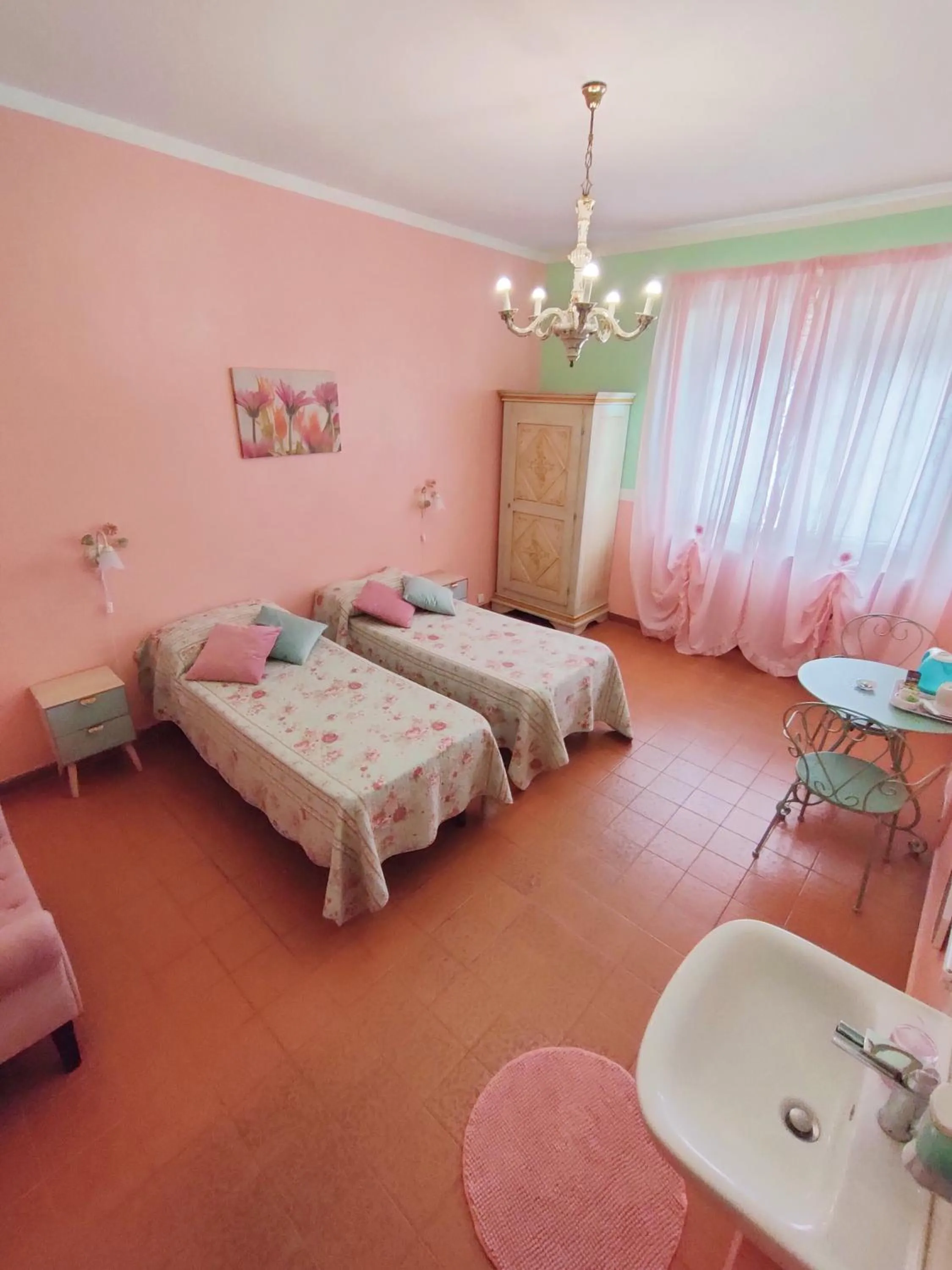 Bed in Hotel Serenella