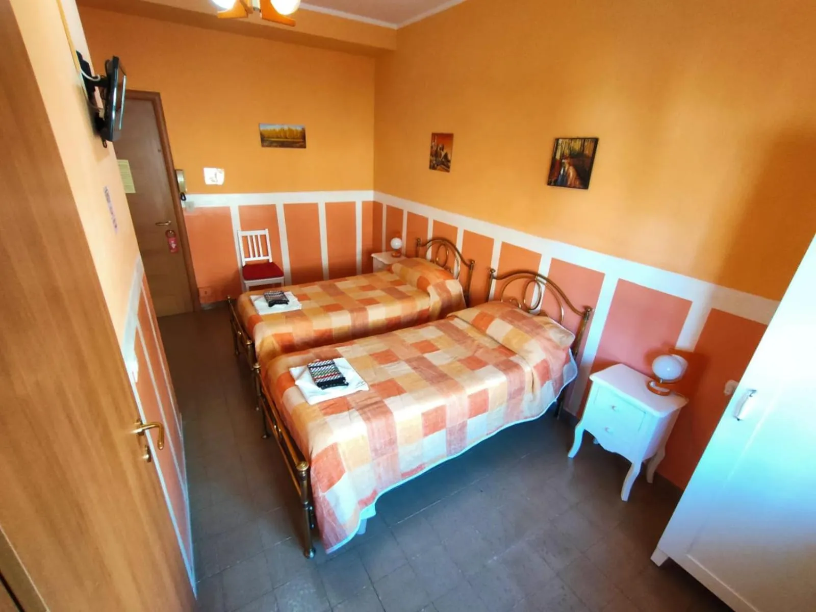 Bed in Hotel Serenella