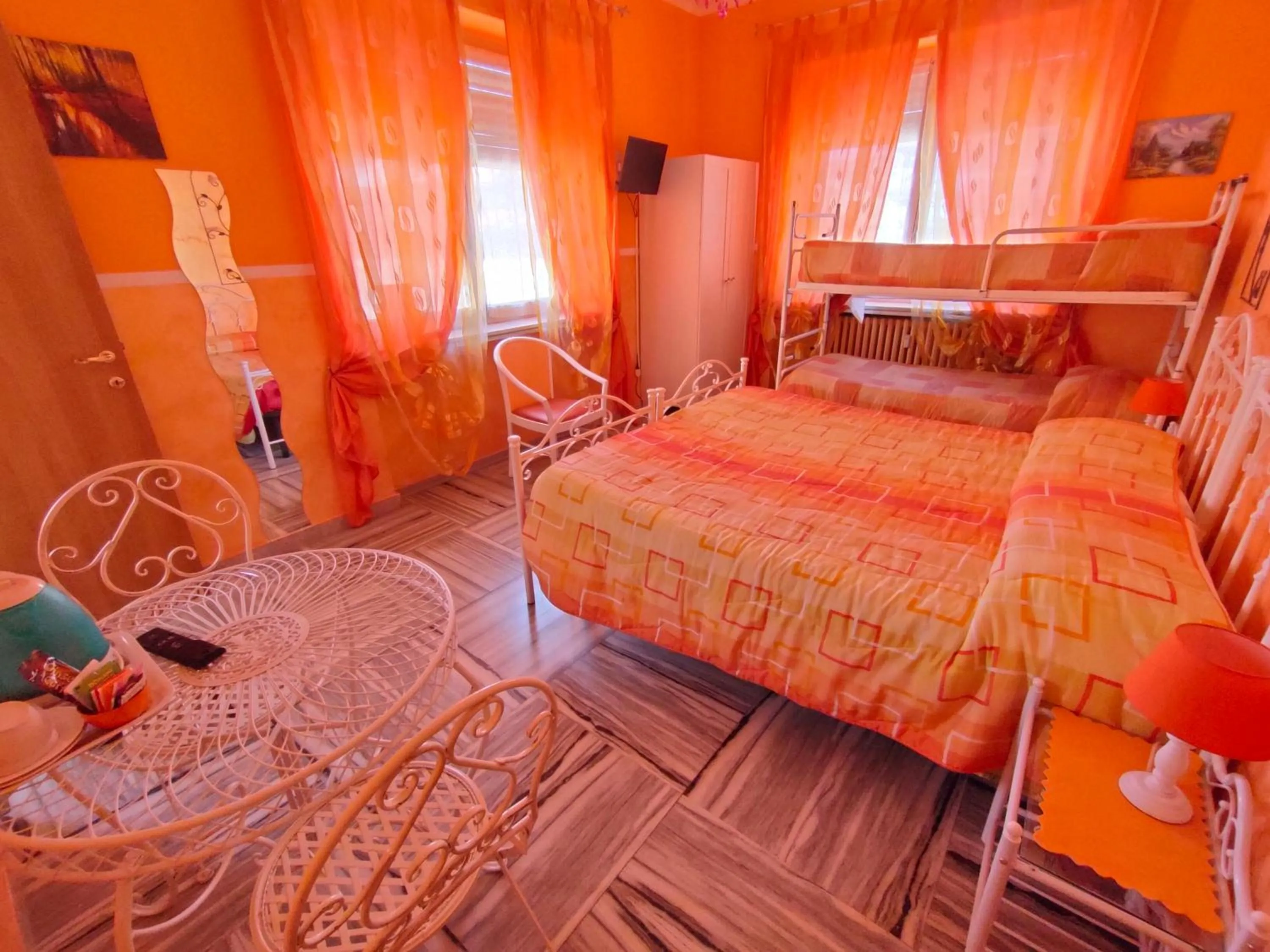 Bed in Hotel Serenella